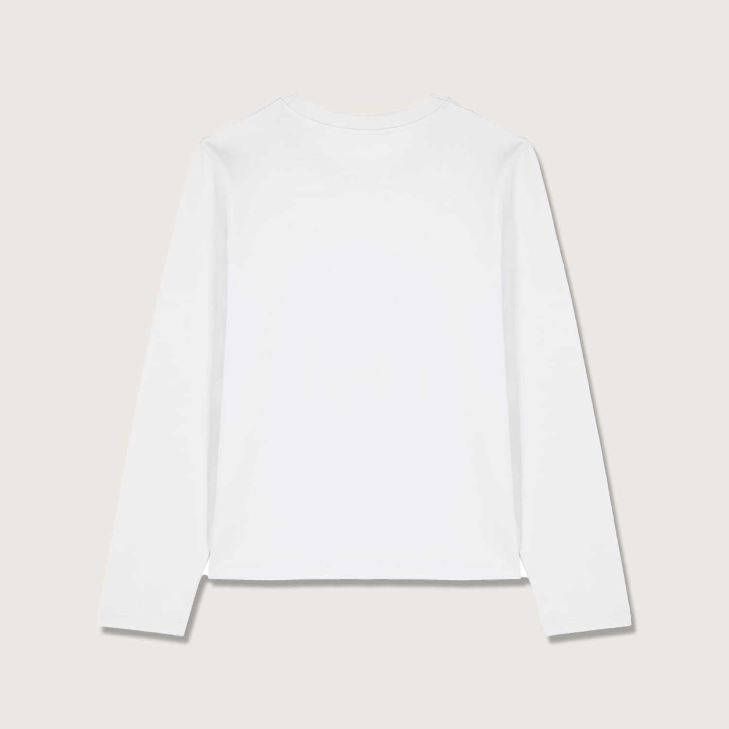 Basic Damen Langarmshirt aus 100% Biobaumwolle