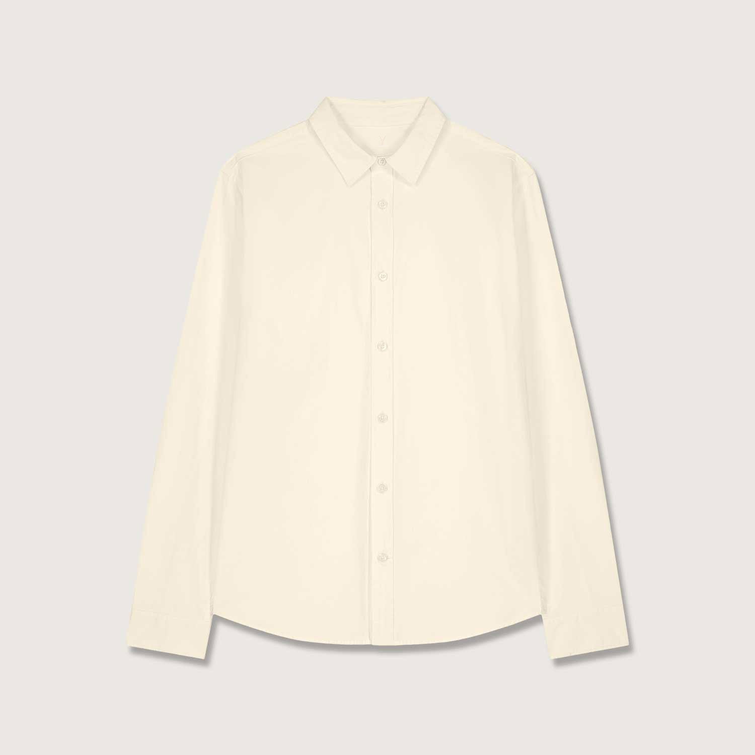 Poplinhemd für Damen aus Bio-Baumwolle