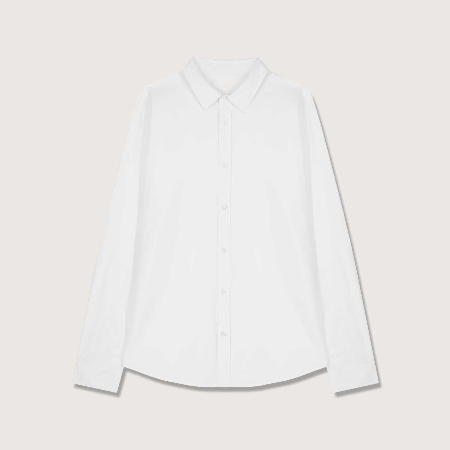 Poplinhemd für Damen aus Bio-Baumwolle