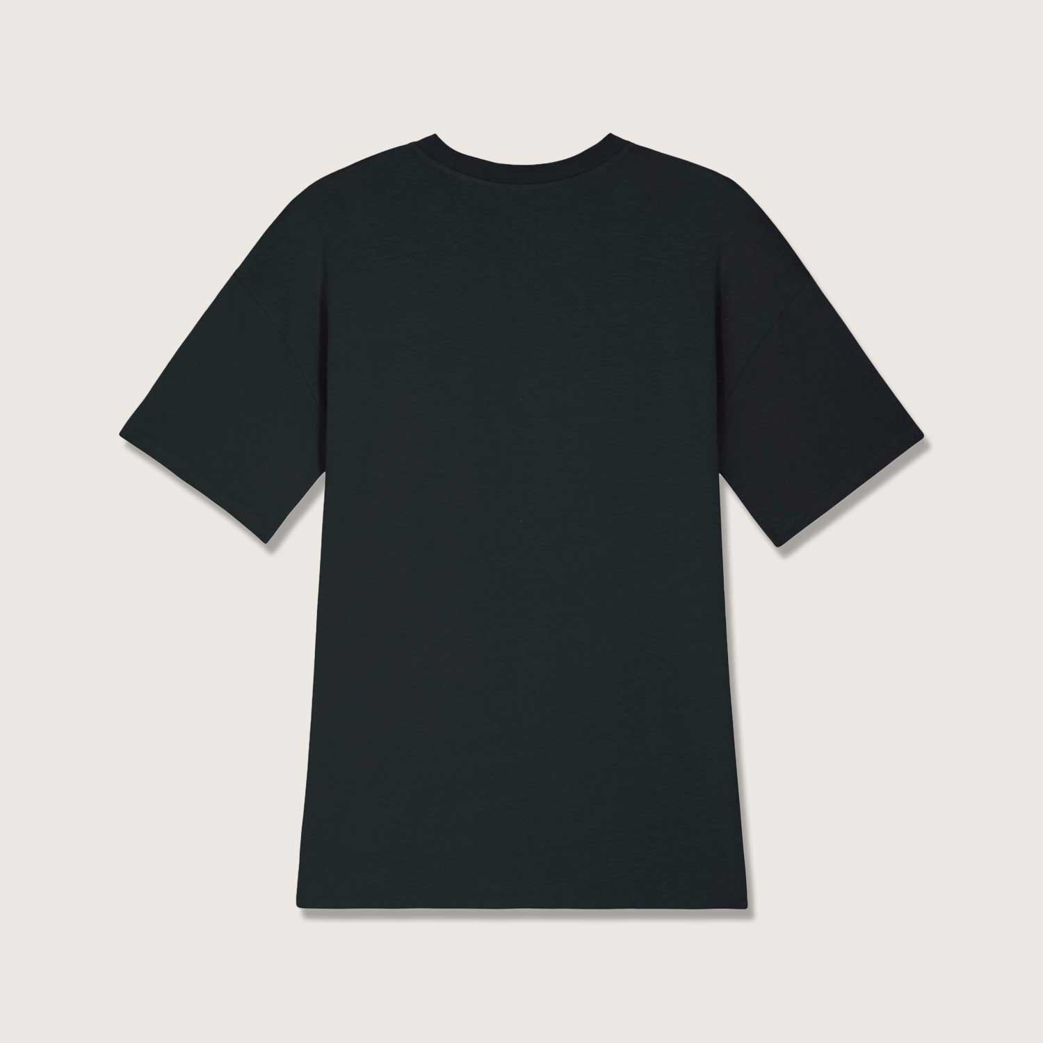 Weit geschnittenes T-Shirt Kleid aus Bio Baumwolle