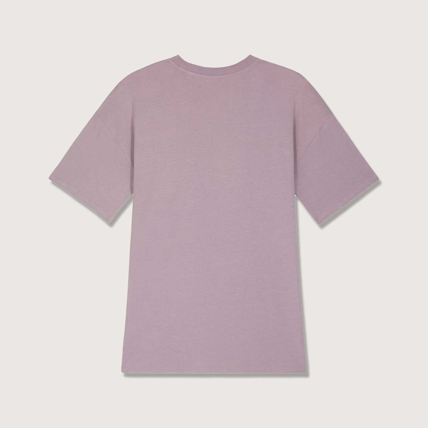 Weit geschnittenes T-Shirt Kleid aus Bio Baumwolle