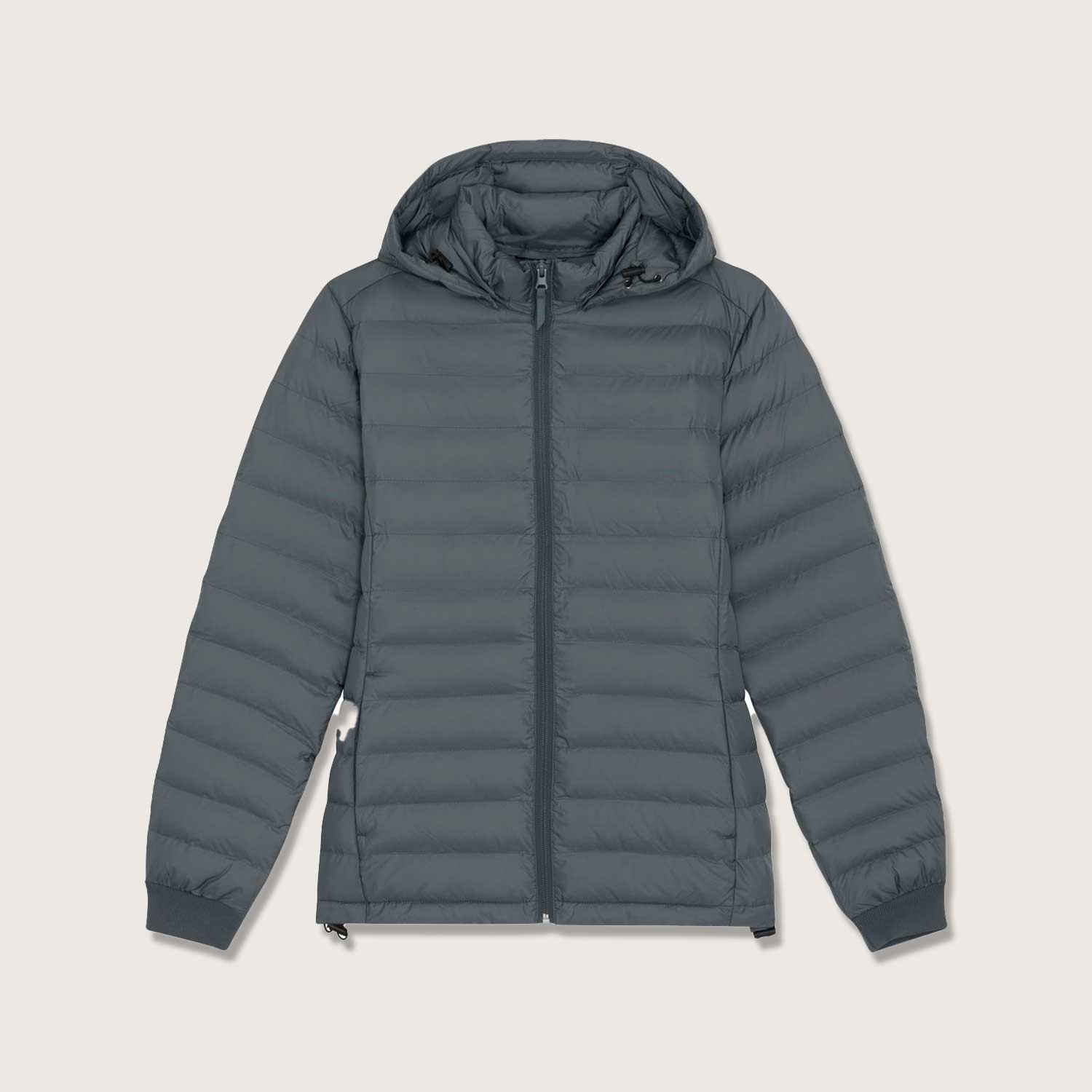 Leichte sportliche Jacke für Damen | komplett recycelt | Steppjacke