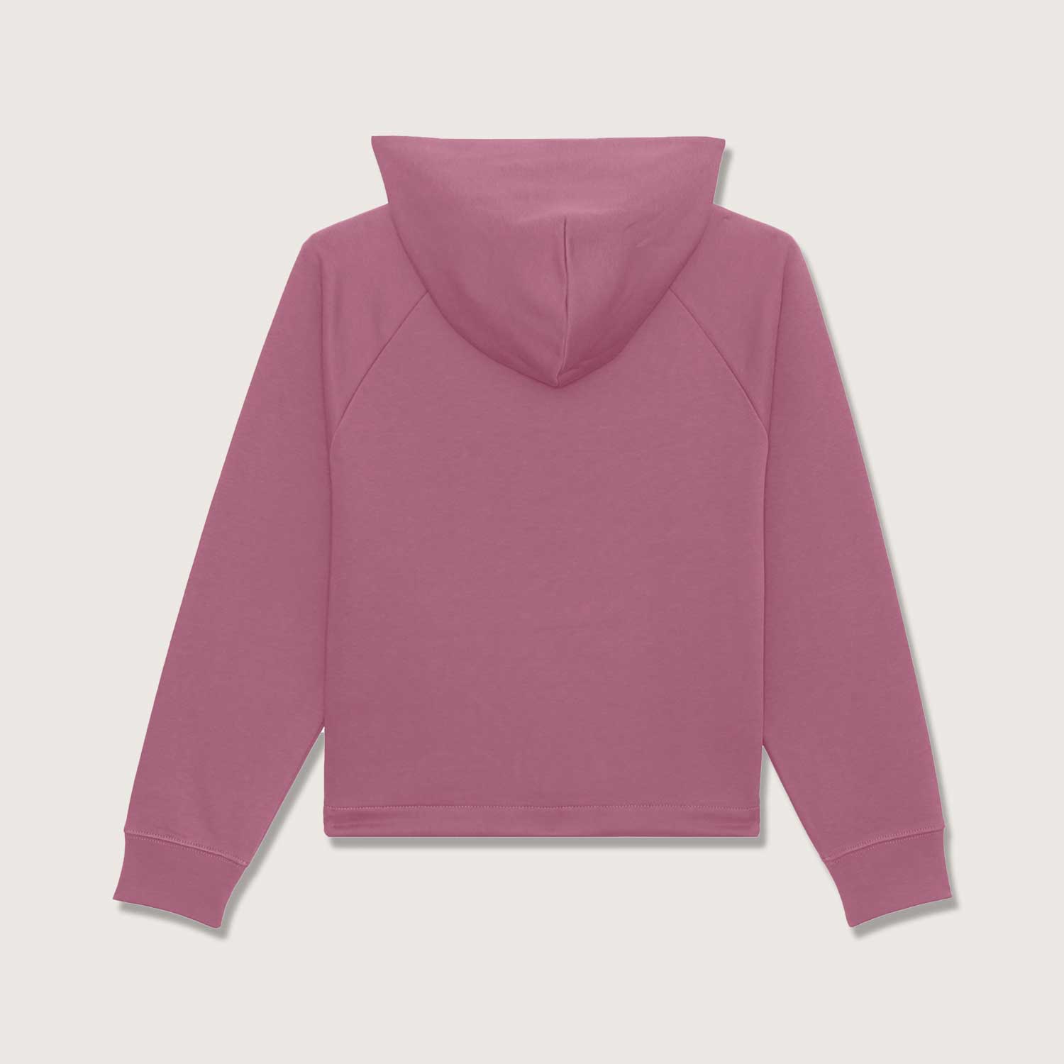 Hoodie Damen, Pullover mit Kapuze, kurz geschnitten, Bio-Hoodie, Bio Baumwolle