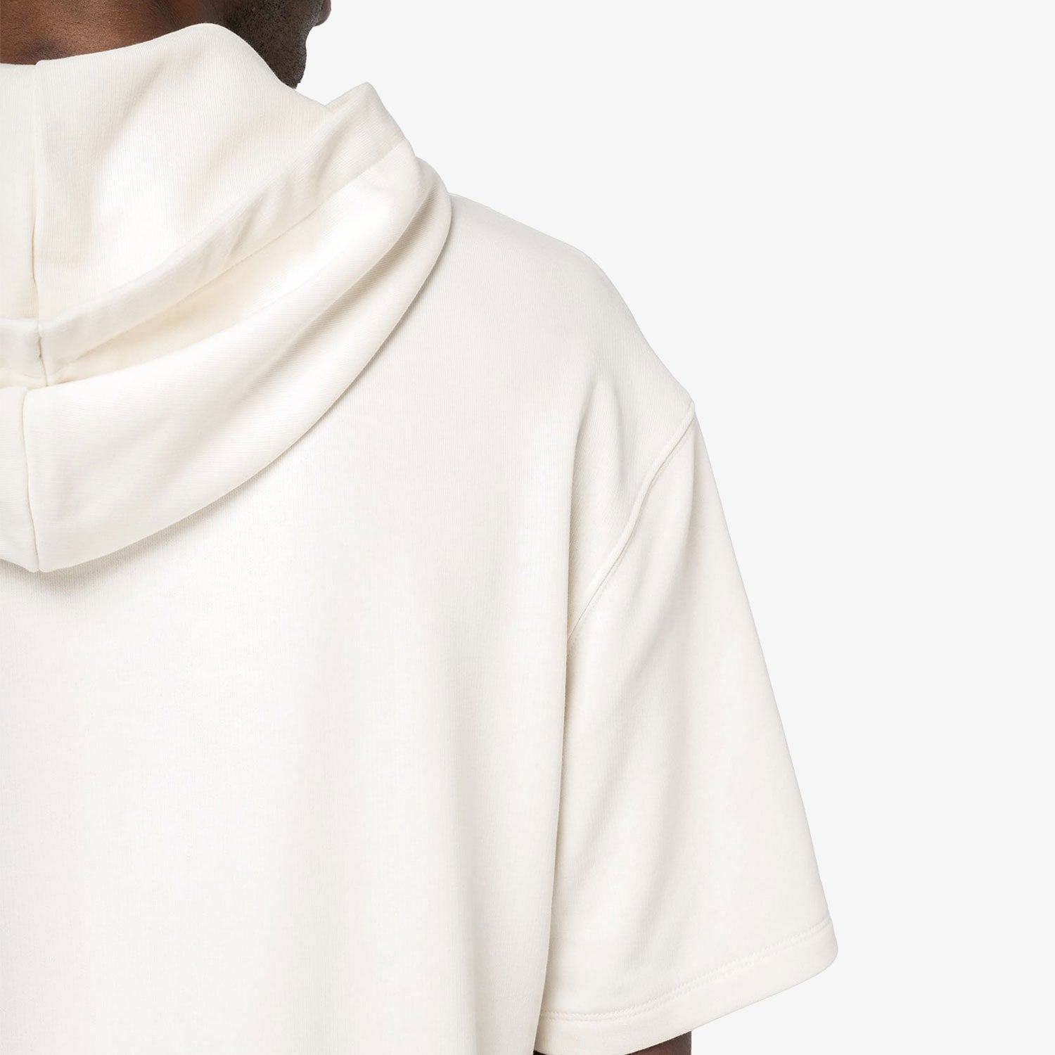 Unisex French Terry Hoodie – Kurzarm & nachhaltig