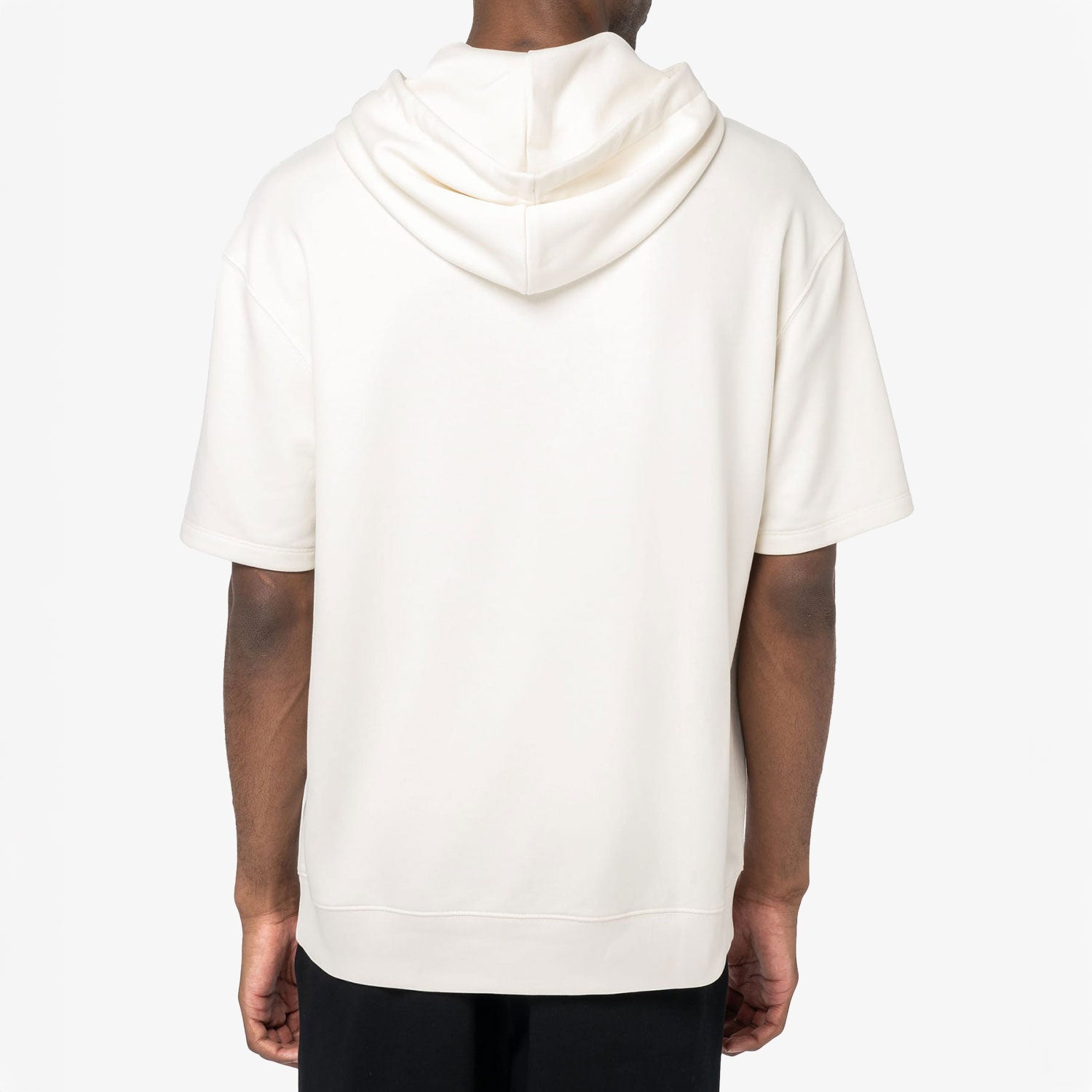 Unisex French Terry Hoodie – Kurzarm & nachhaltig