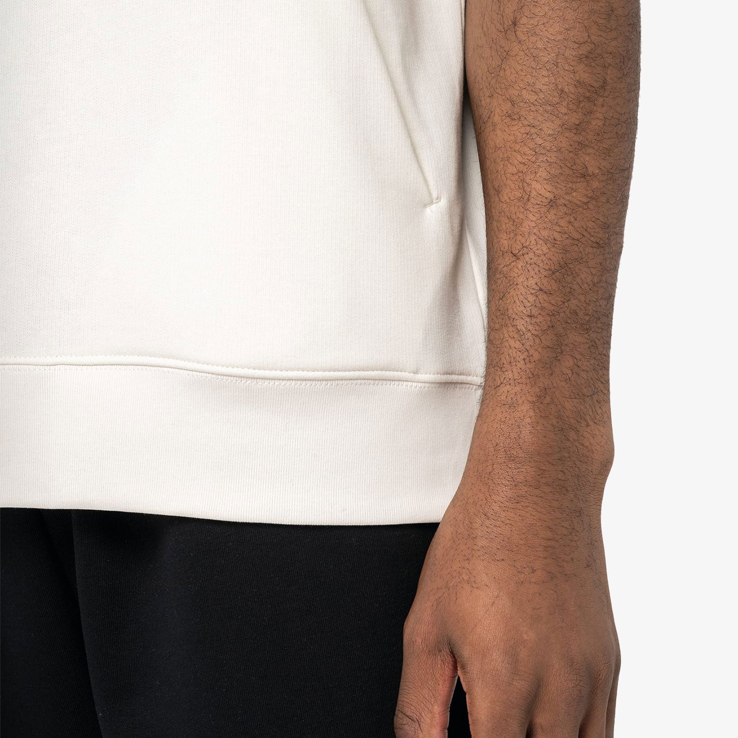 Unisex French Terry Hoodie – Kurzarm & nachhaltig