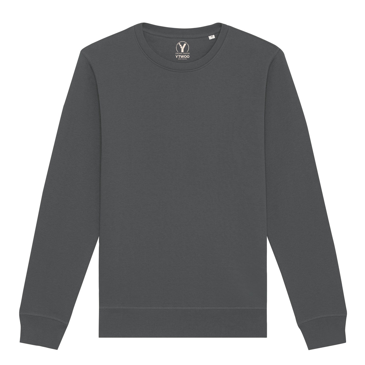 Modernes Unisex Basic-Sweatshirt aus nachhaltiger Baumwolle