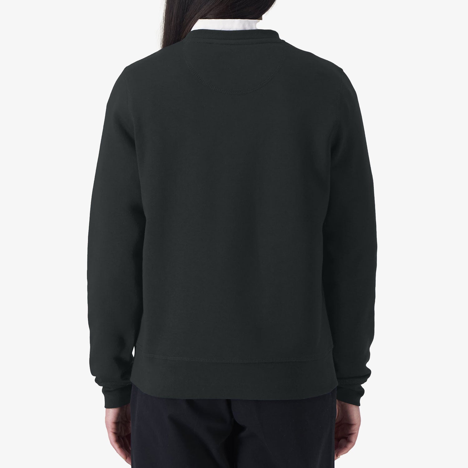 Modernes Unisex Basic-Sweatshirt aus nachhaltiger Baumwolle