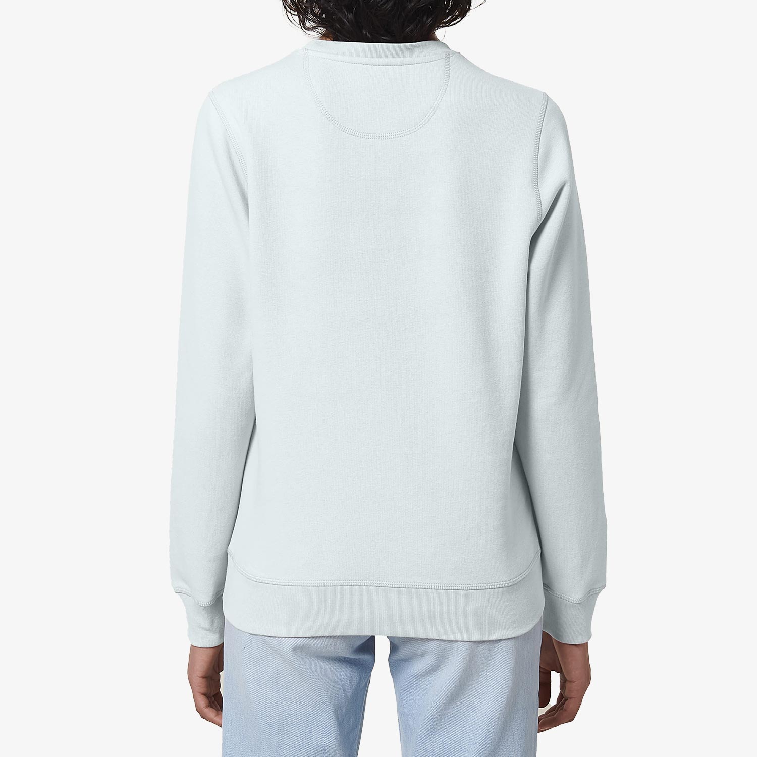 Modernes Unisex Basic-Sweatshirt aus nachhaltiger Baumwolle