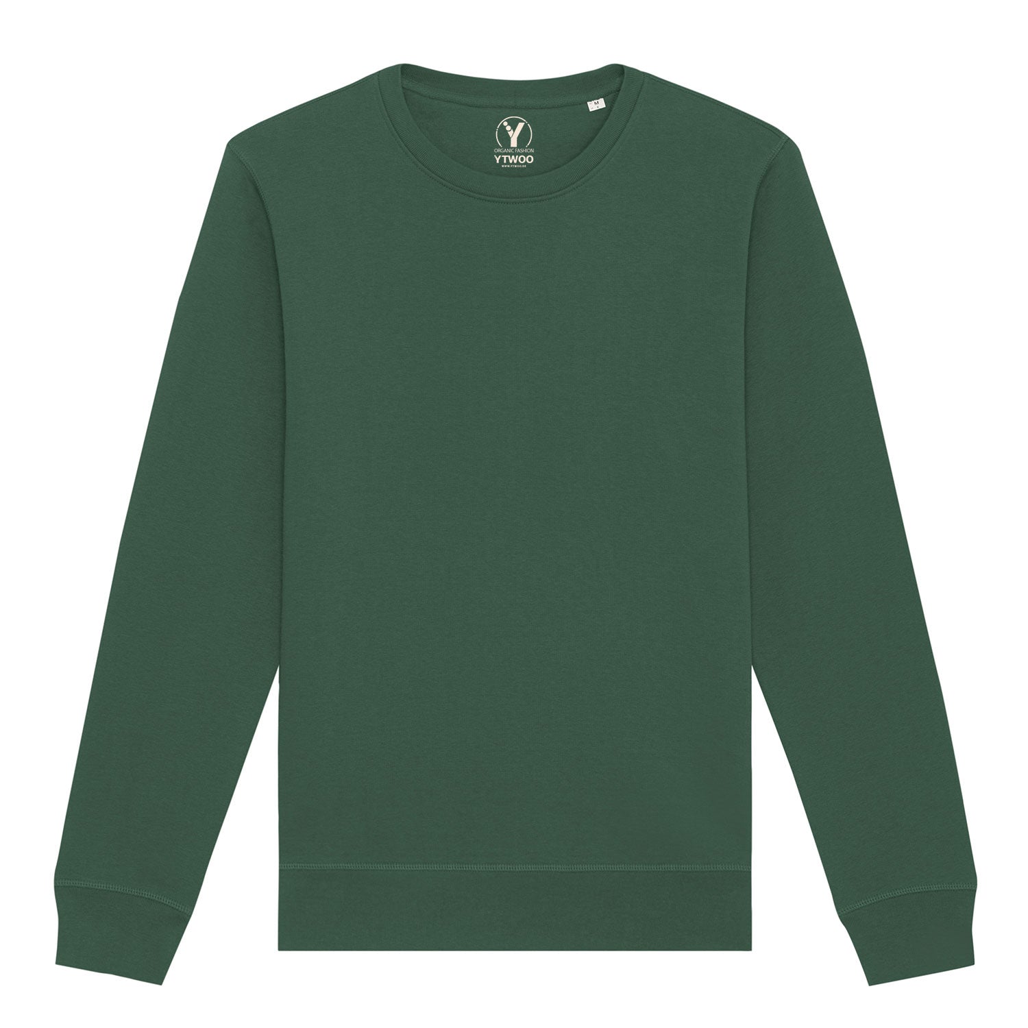 Modernes Unisex Basic-Sweatshirt aus nachhaltiger Baumwolle
