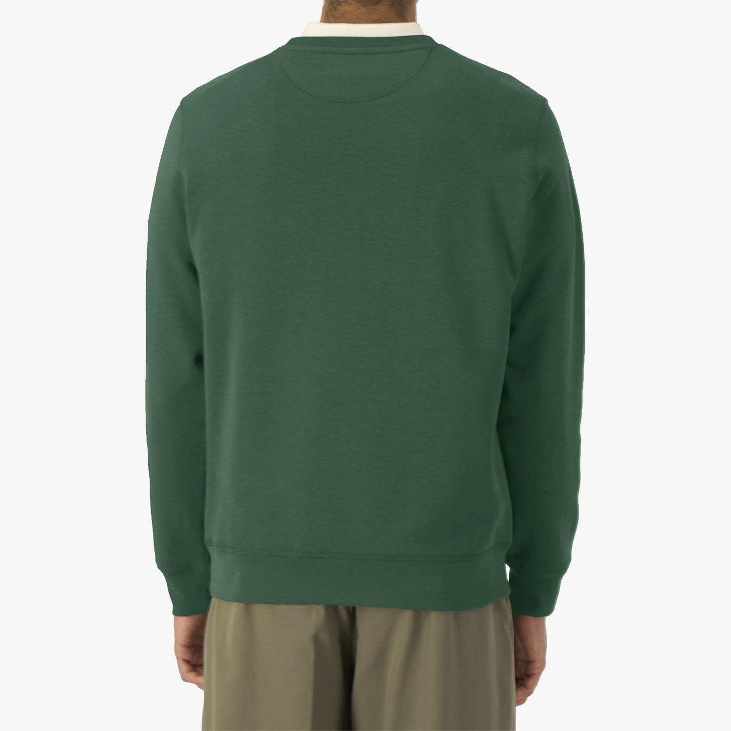 Modernes Unisex Basic-Sweatshirt aus nachhaltiger Baumwolle