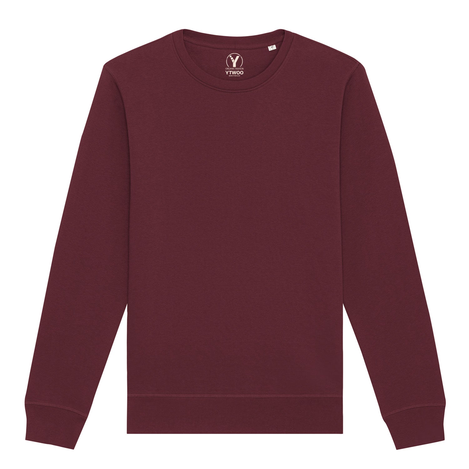 Modernes Unisex Basic-Sweatshirt aus nachhaltiger Baumwolle