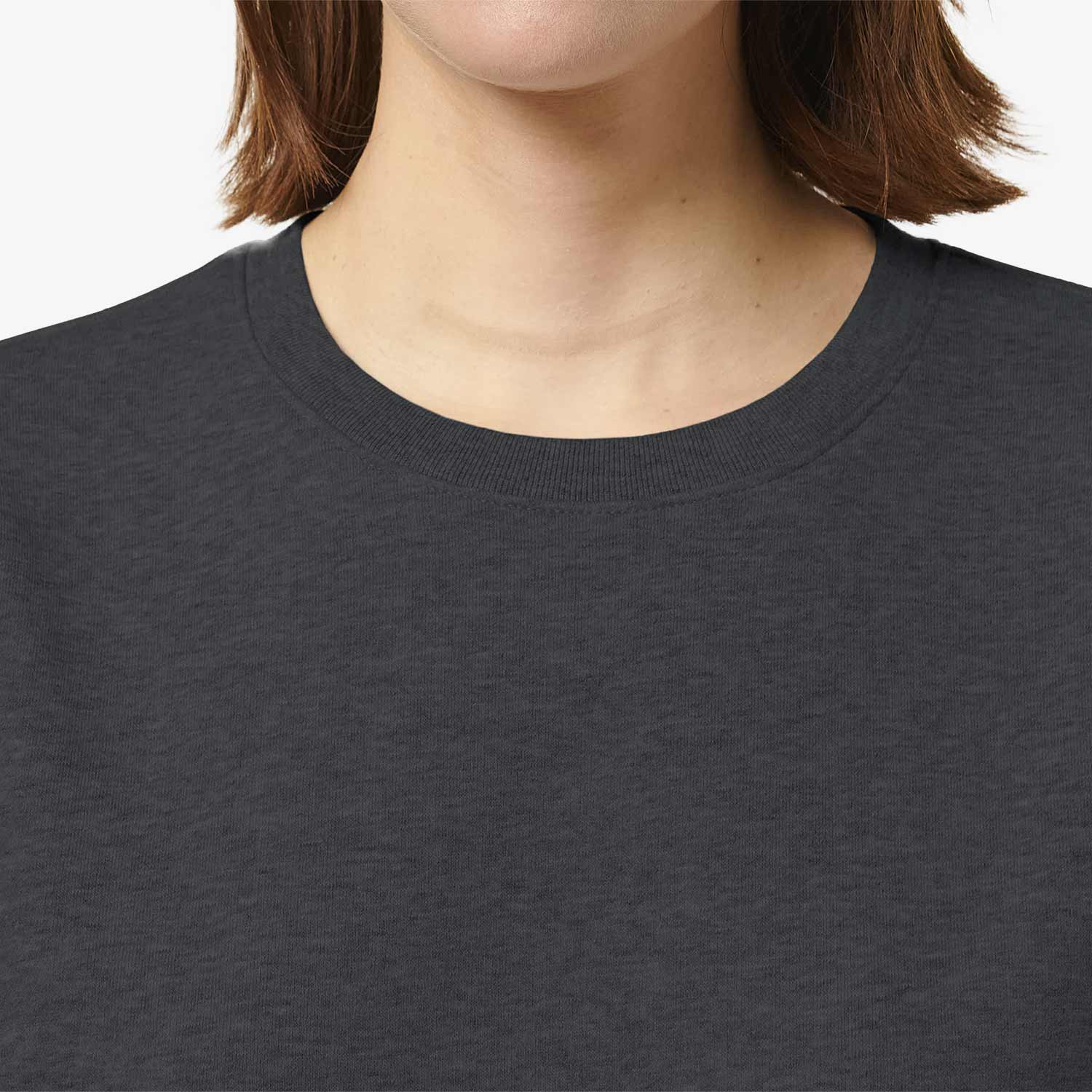 Modernes Unisex Basic-Sweatshirt aus nachhaltiger Baumwolle