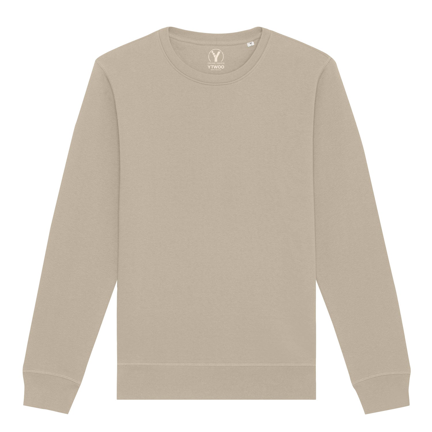 Modernes Unisex Basic-Sweatshirt aus nachhaltiger Baumwolle