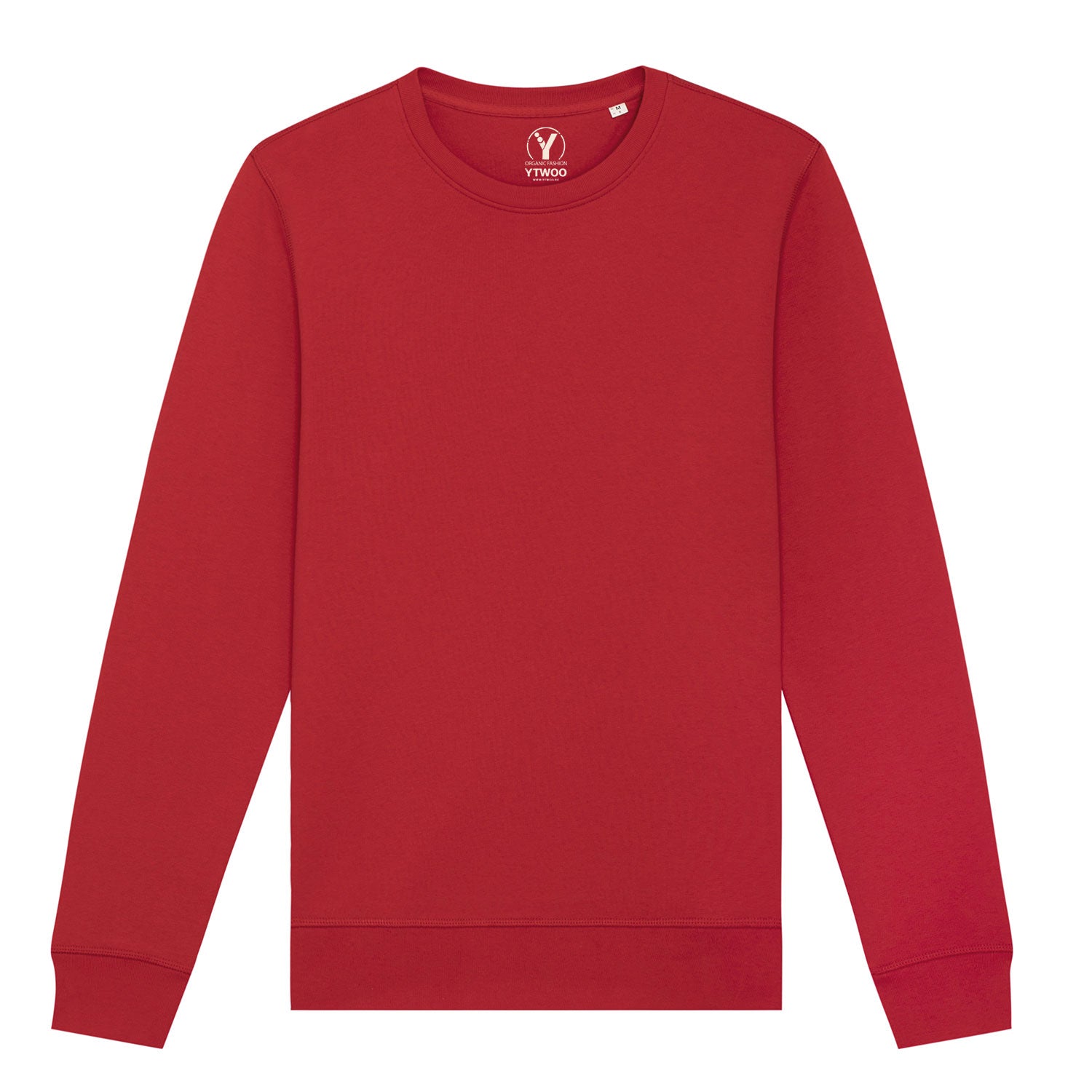 Modernes Unisex Basic-Sweatshirt aus nachhaltiger Baumwolle