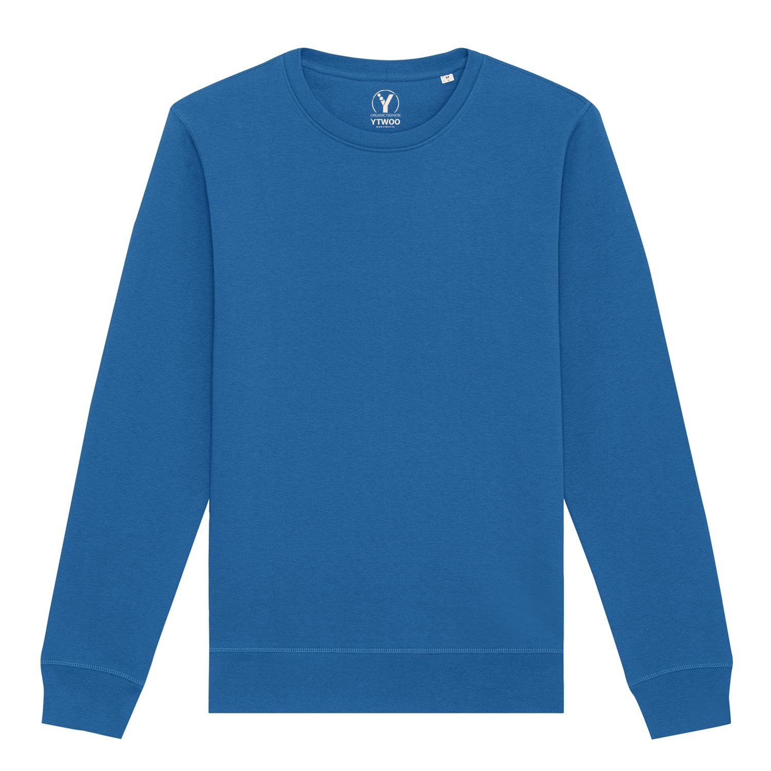 Modernes Unisex Basic-Sweatshirt aus nachhaltiger Baumwolle