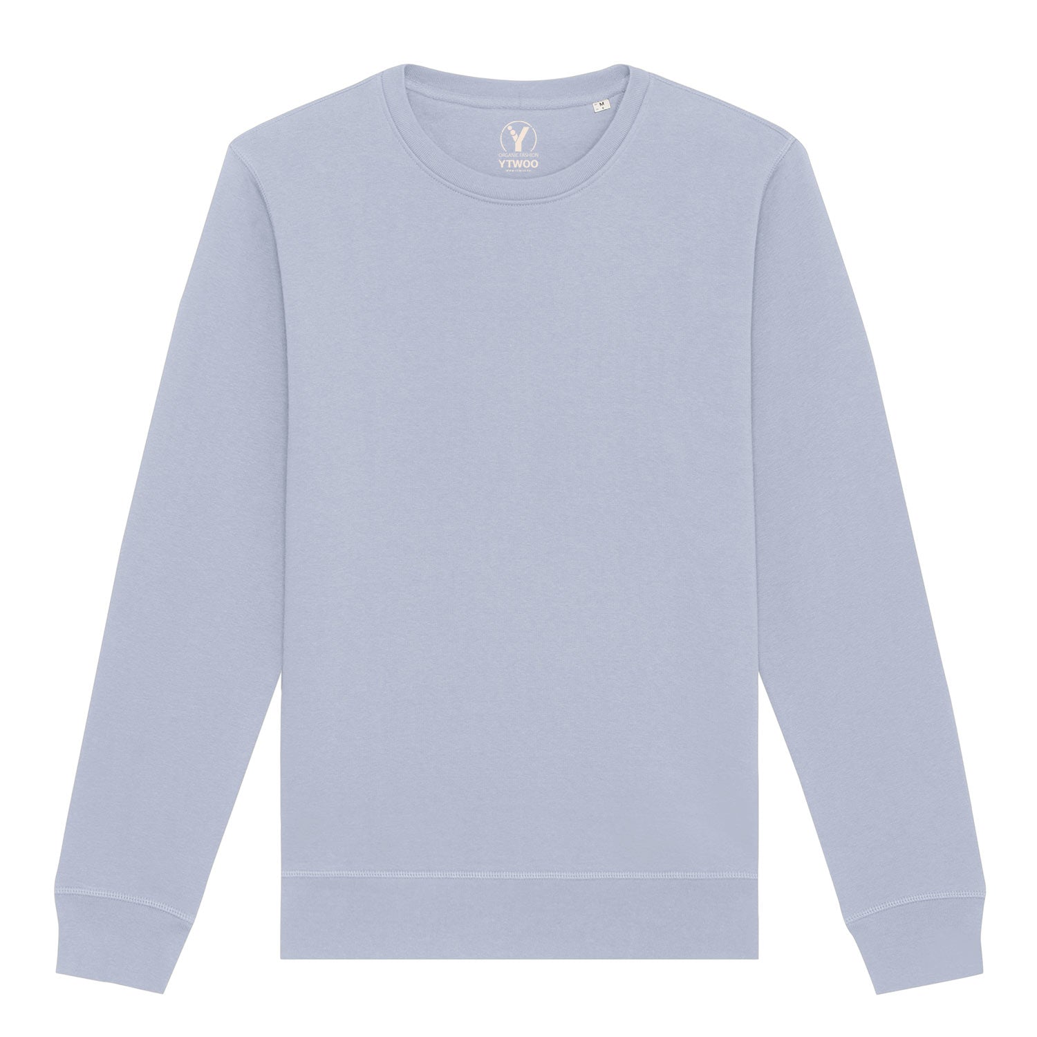 Modernes Unisex Basic-Sweatshirt aus nachhaltiger Baumwolle