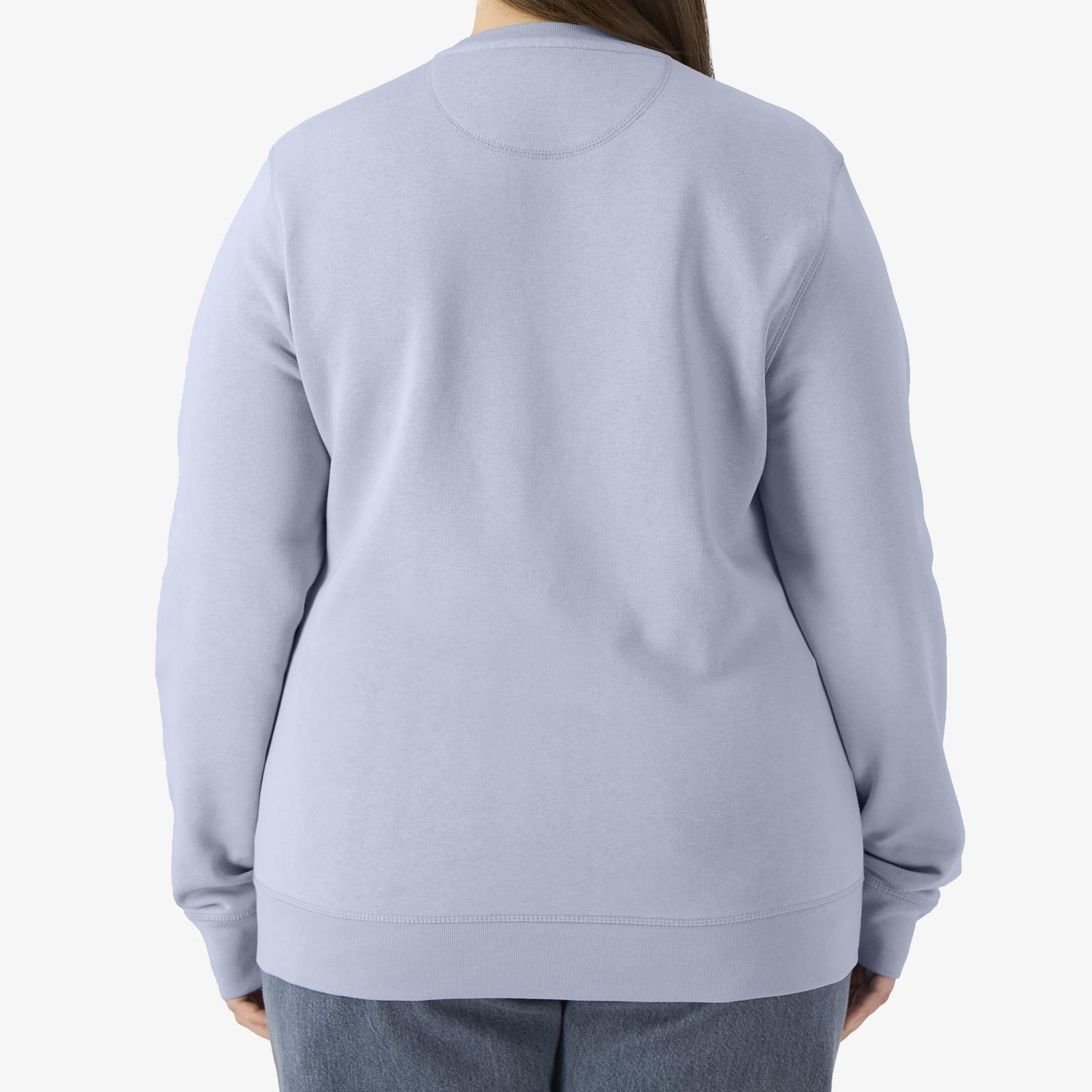 Modernes Unisex Basic-Sweatshirt aus nachhaltiger Baumwolle