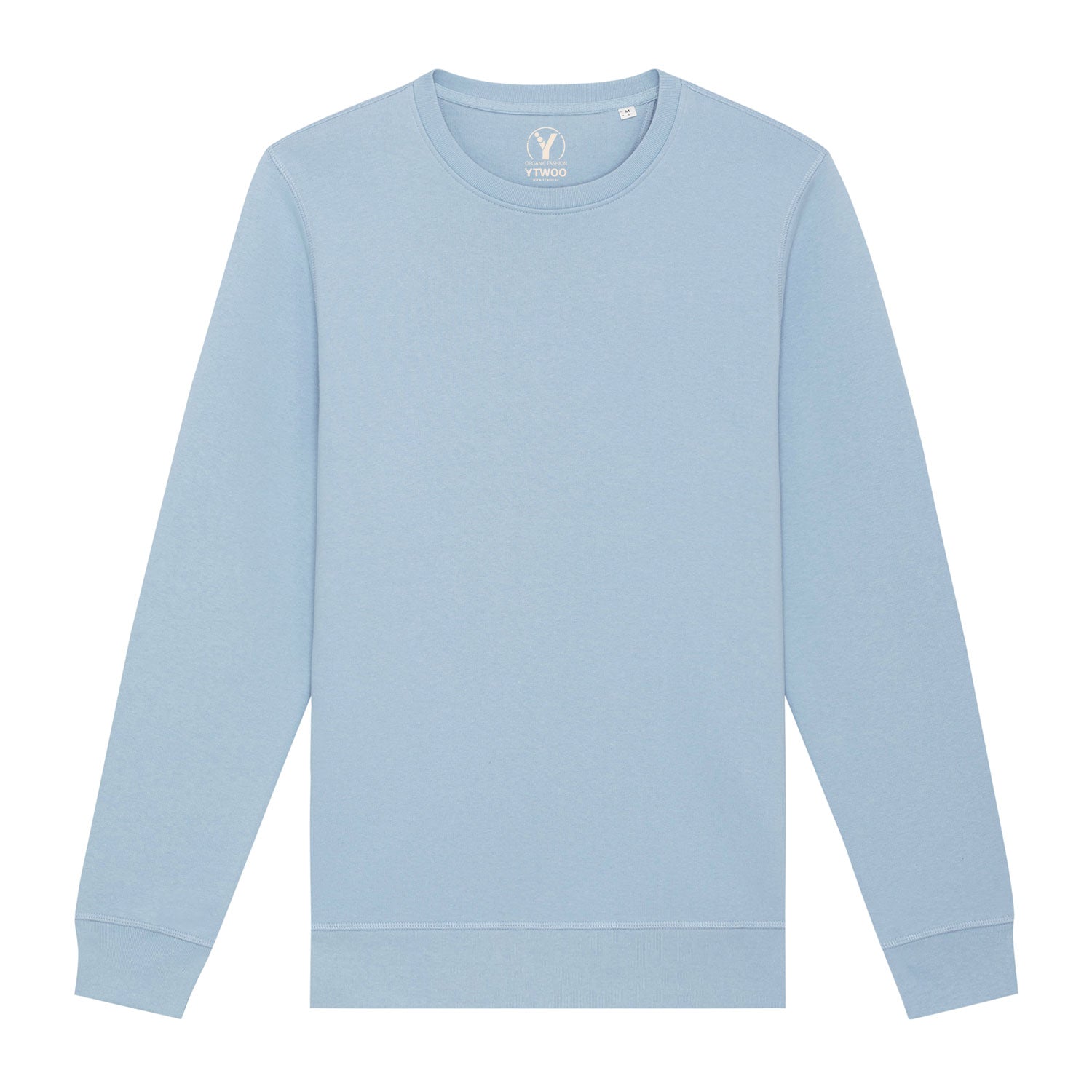 Modernes Unisex Basic-Sweatshirt aus nachhaltiger Baumwolle