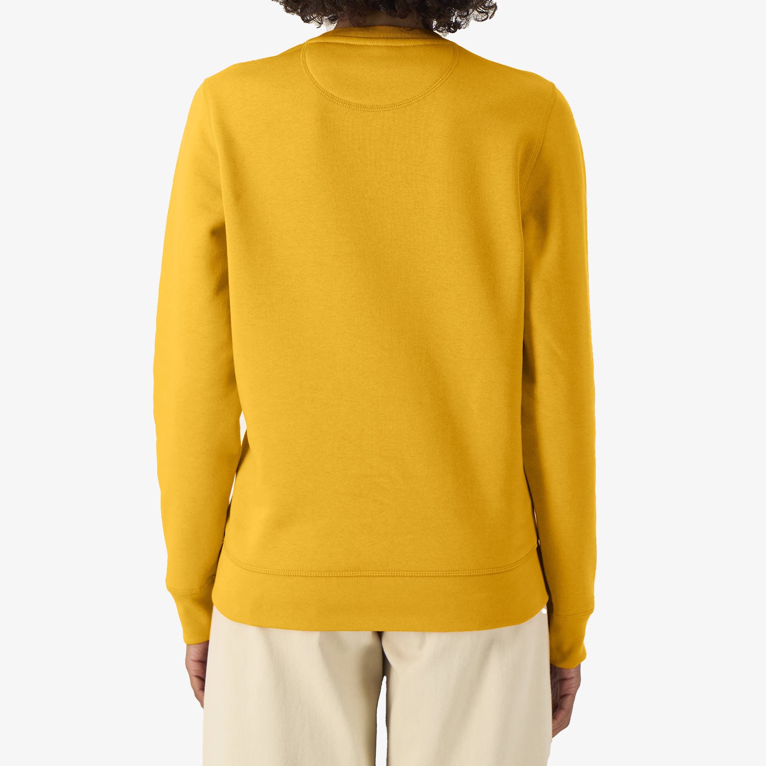 Modernes Unisex Basic-Sweatshirt aus nachhaltiger Baumwolle