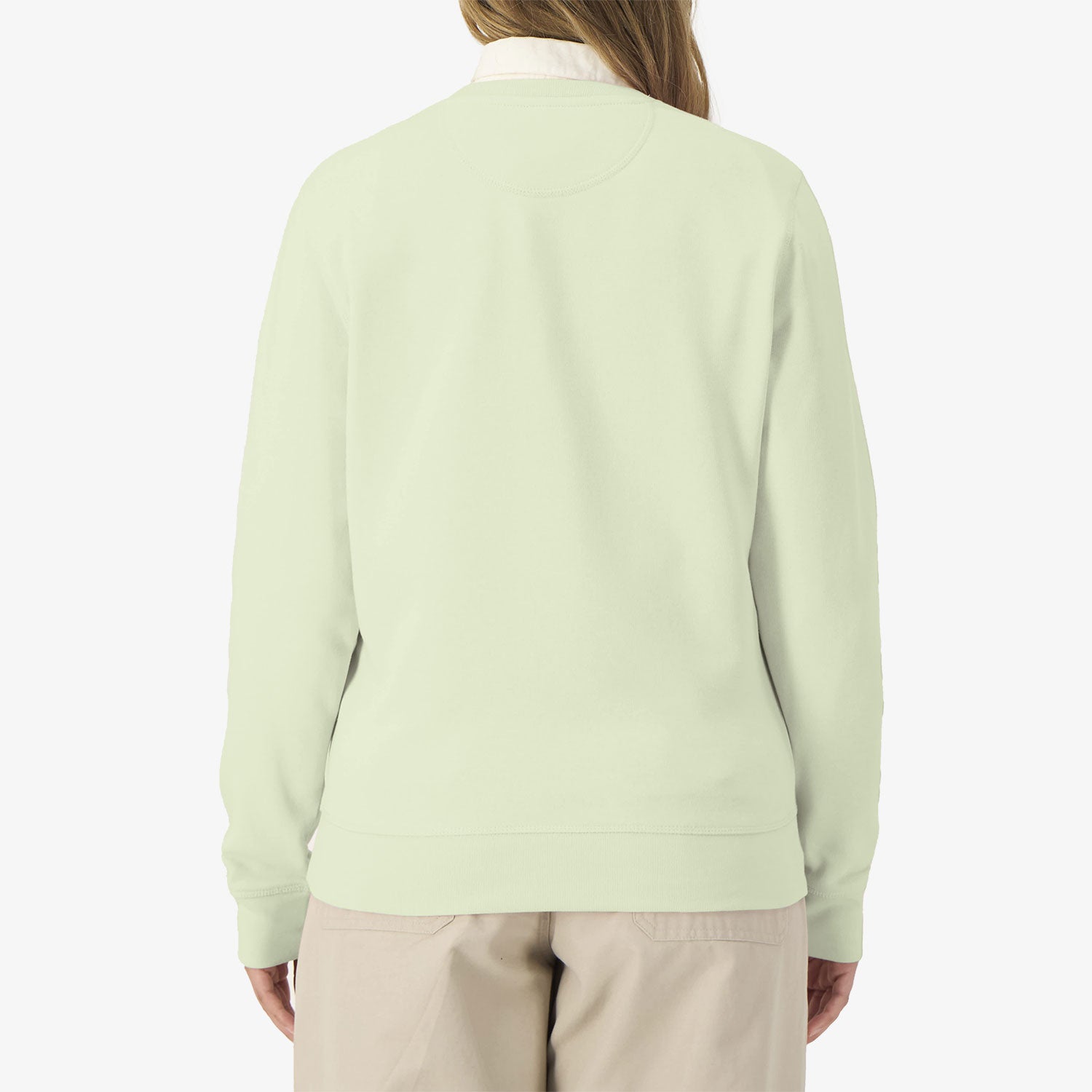 Modernes Unisex Basic-Sweatshirt aus nachhaltiger Baumwolle