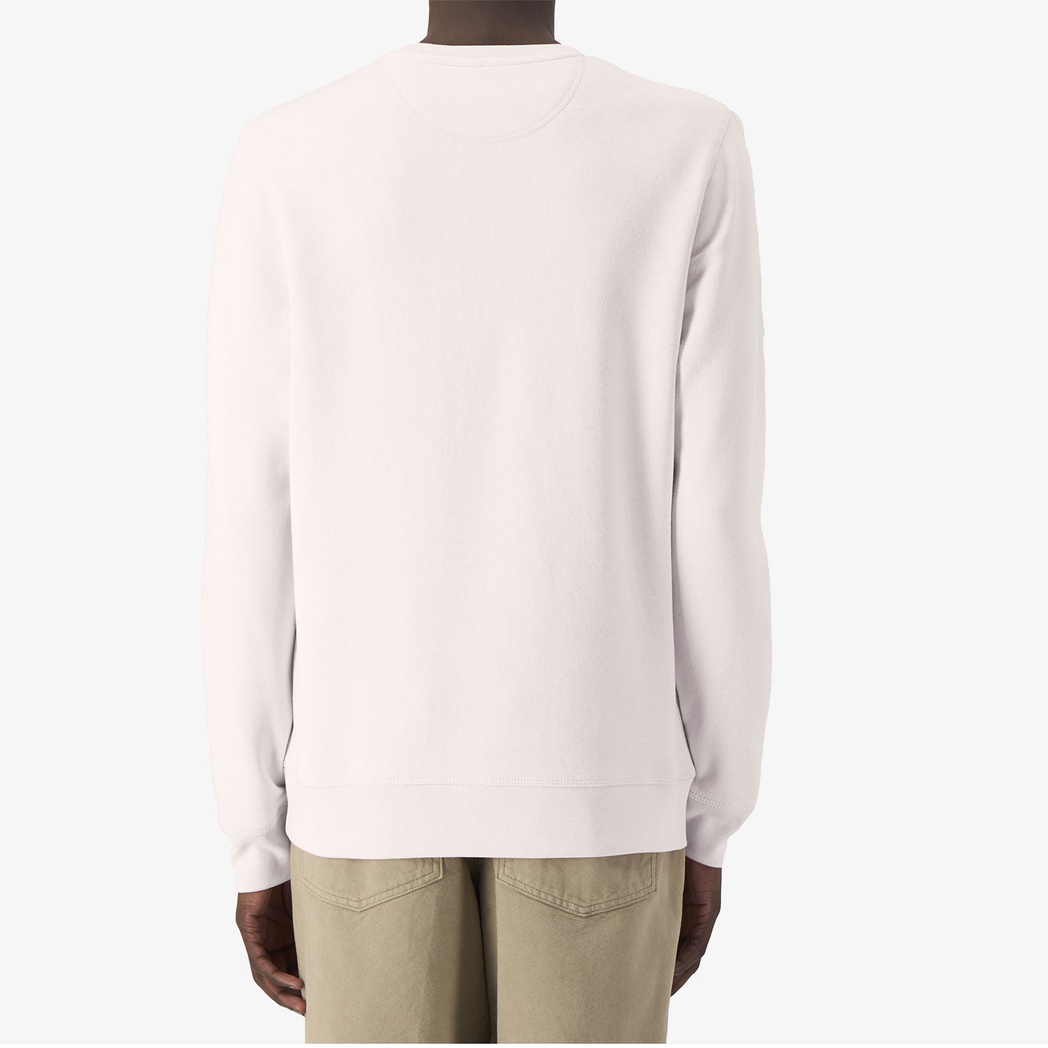 Modernes Unisex Basic-Sweatshirt aus nachhaltiger Baumwolle