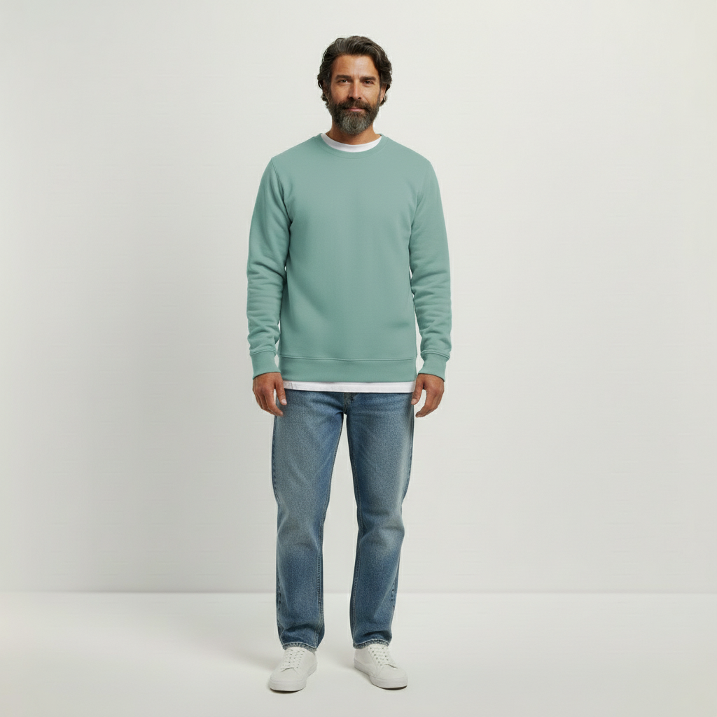 Regular Fit Sweatshirt Mid-Light