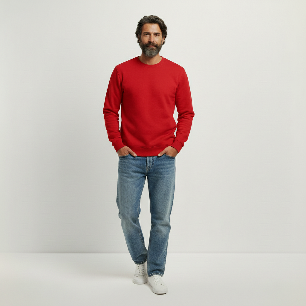 Regular Fit Sweatshirt Mid-Light