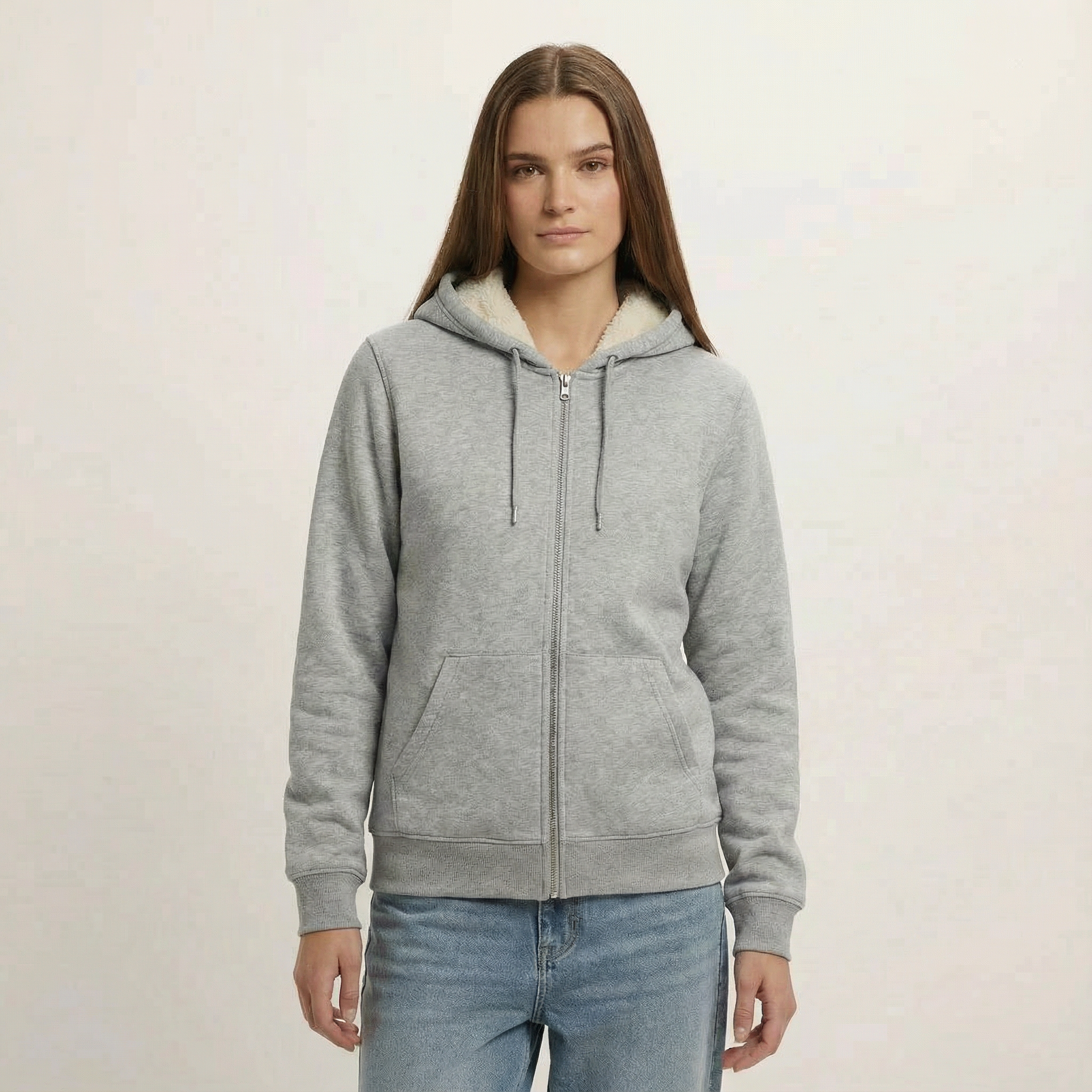 Sherpa Hoodie | Unisex | Zip-through