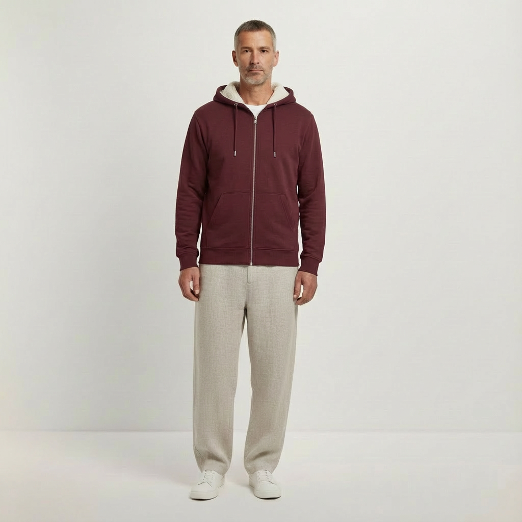 Sherpa Hoodie | Unisex | Zip-through