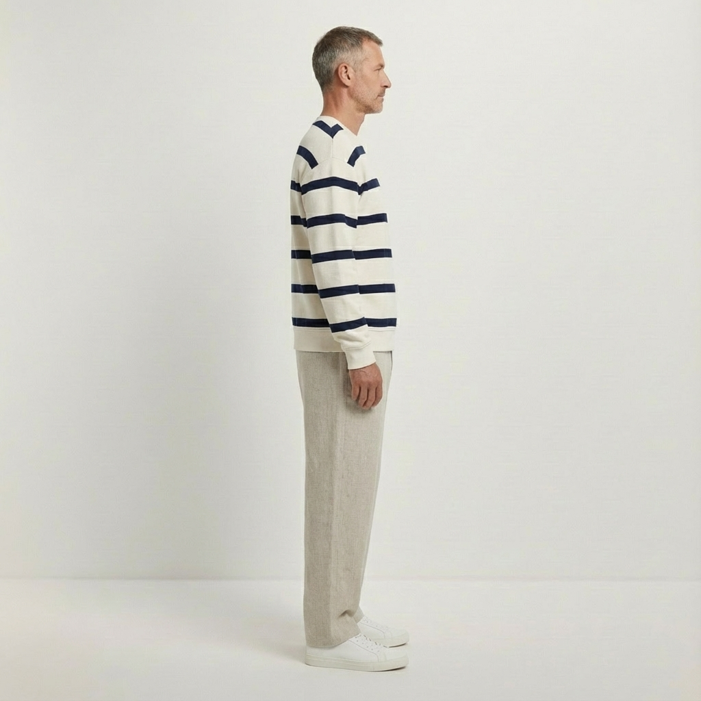 Relaxed Stripe Sweater