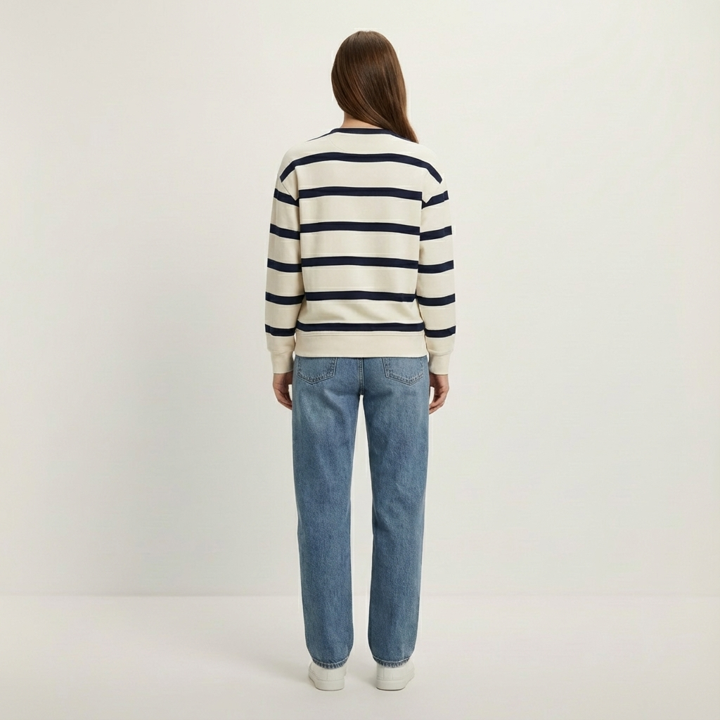Relaxed Stripe Sweater