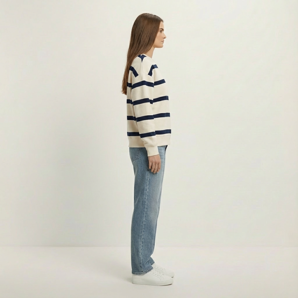 Relaxed Stripe Sweater