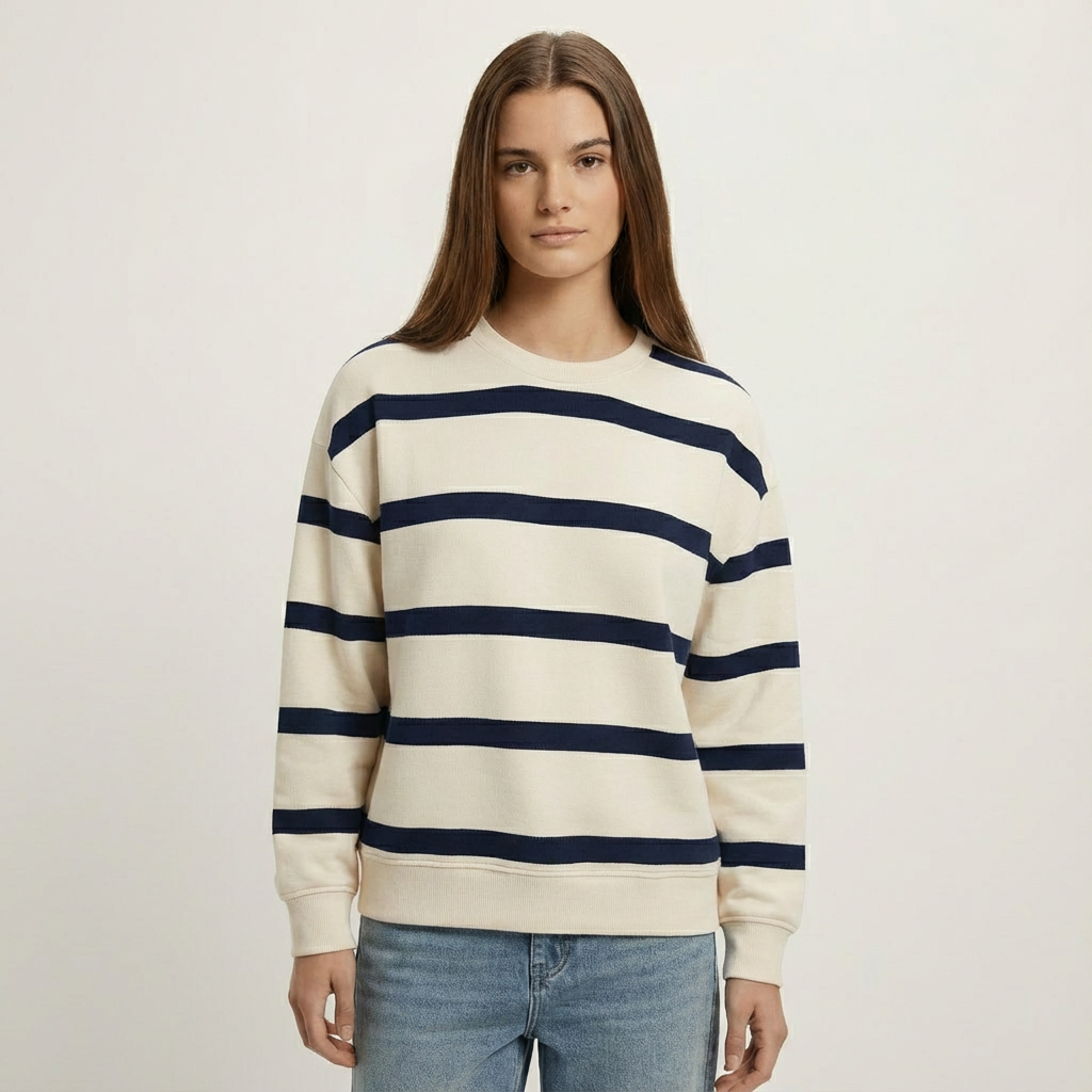 Relaxed Stripe Sweater
