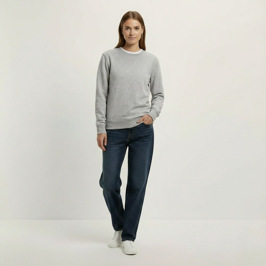 Basic Unisex-Sweatshirt aus nachhaltiger Baumwolle