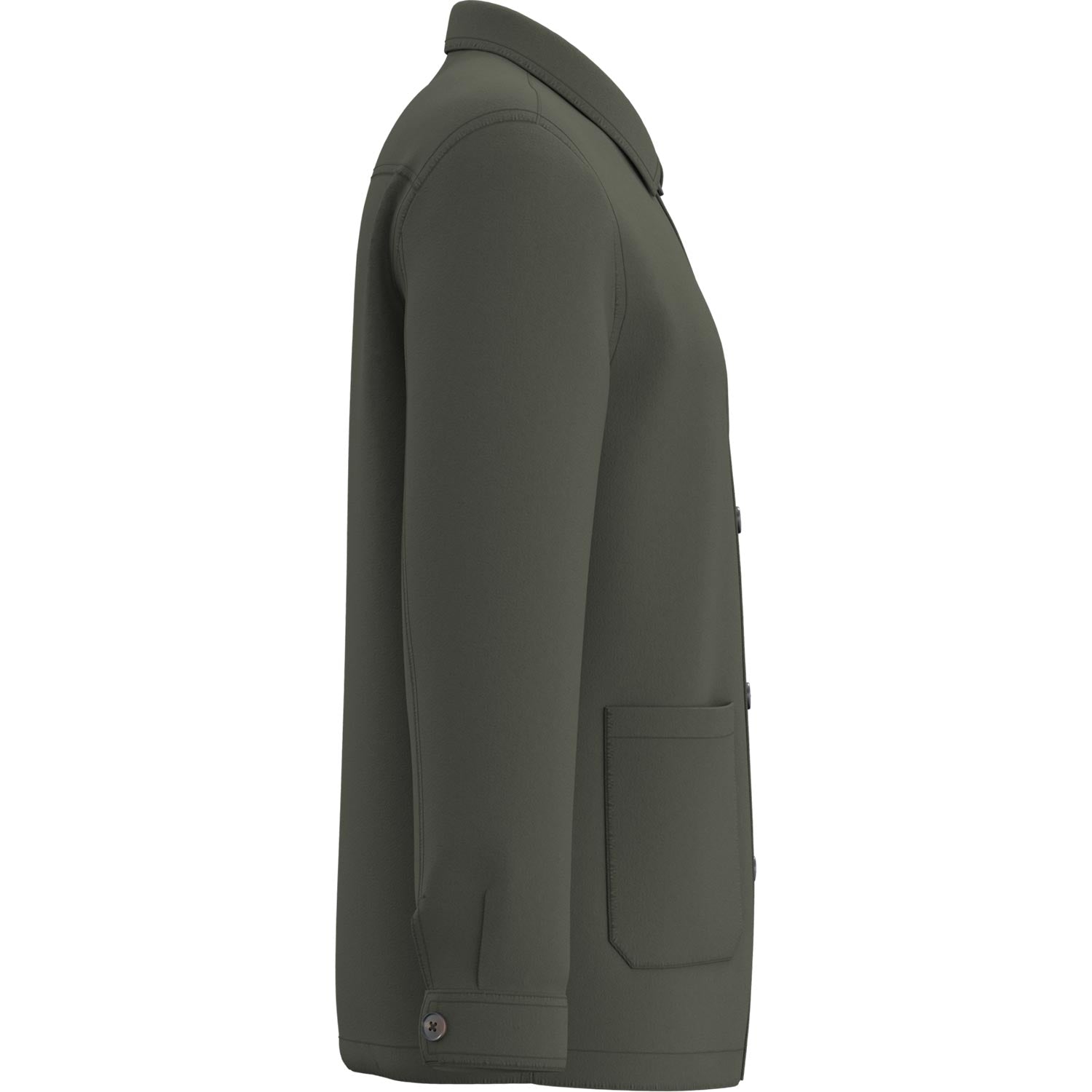 Basic Herren-Workerjacke aus nachhaltiger Baumwolle