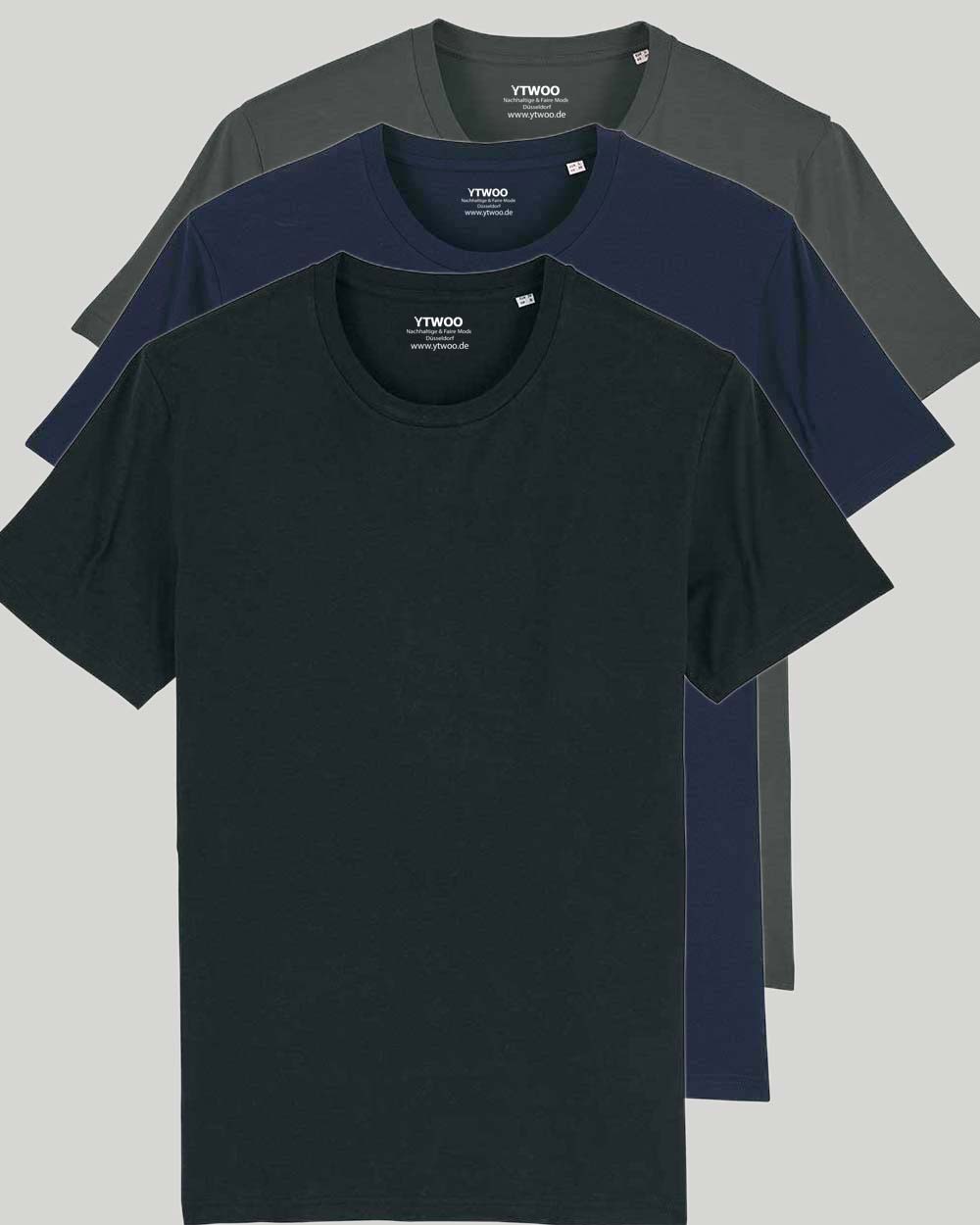 3er Pack Basic T-Shirt