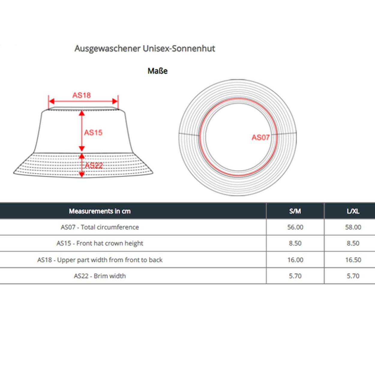 bucket-hat-bio-baumwolle-sizeguide