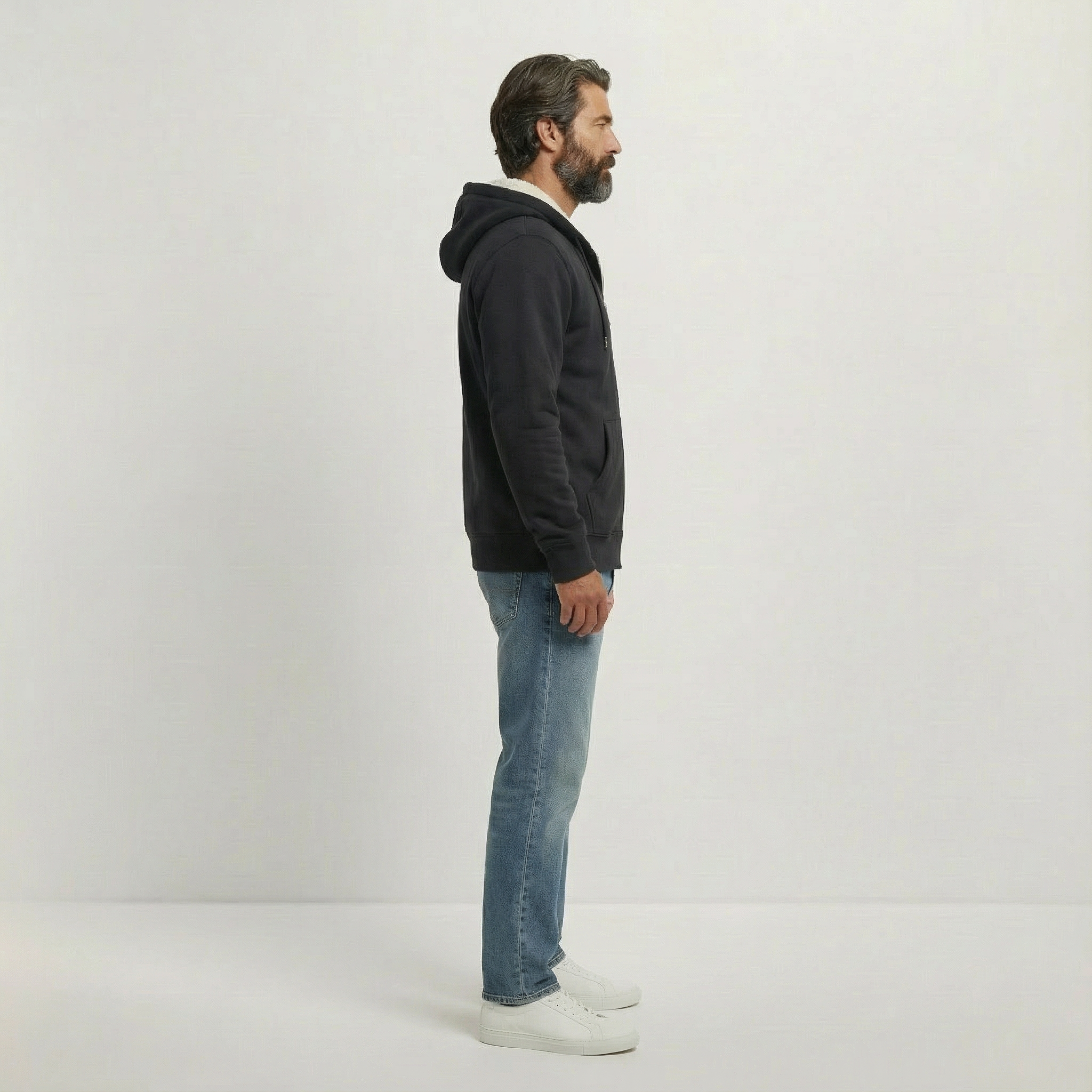 Sherpa Hoodie | Unisex | Zip-through