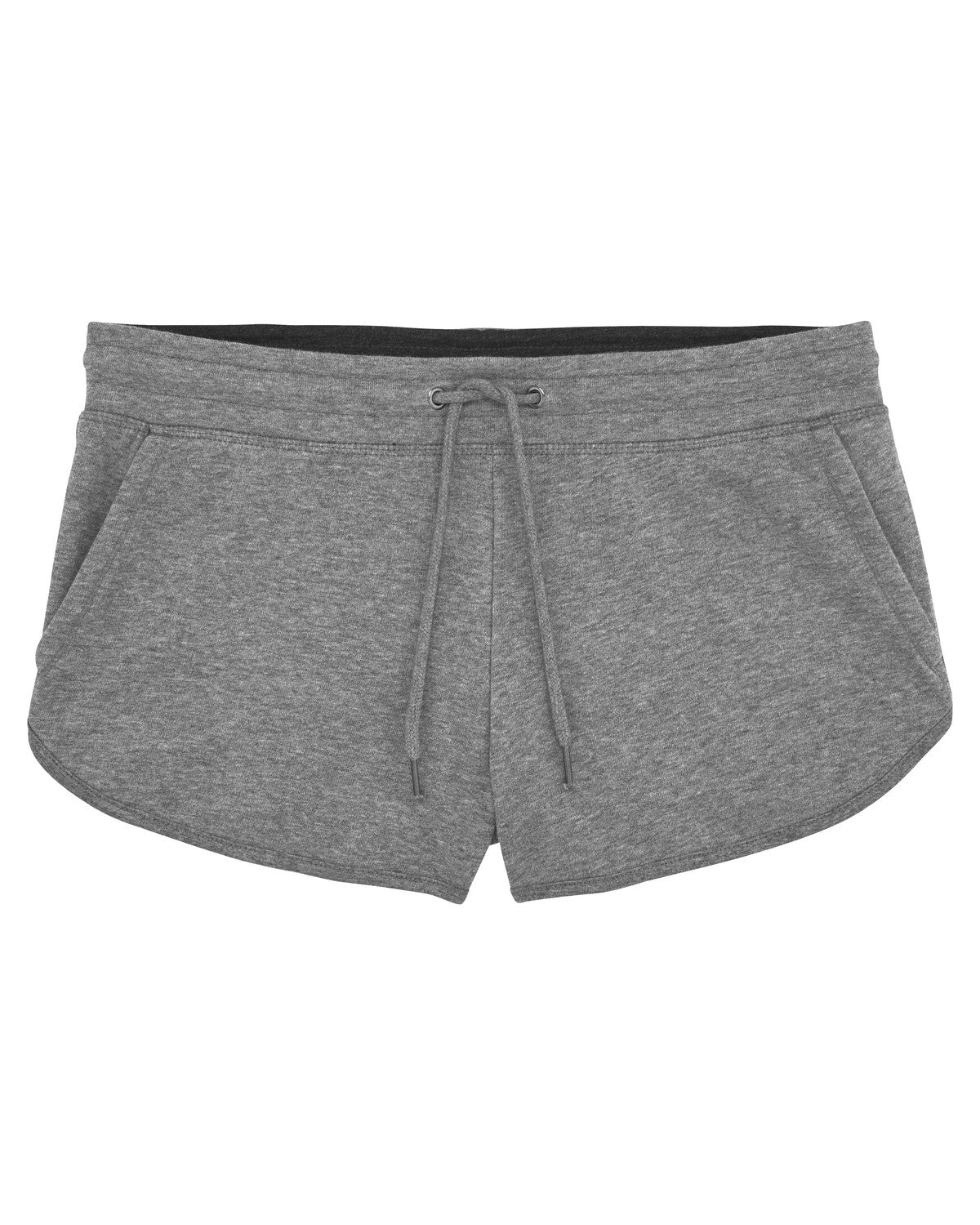 damen-hose-kurz-bio-baumwolle_Stella_Cuts_Mid_Heather_Grey_Packshot_Front_Main_0