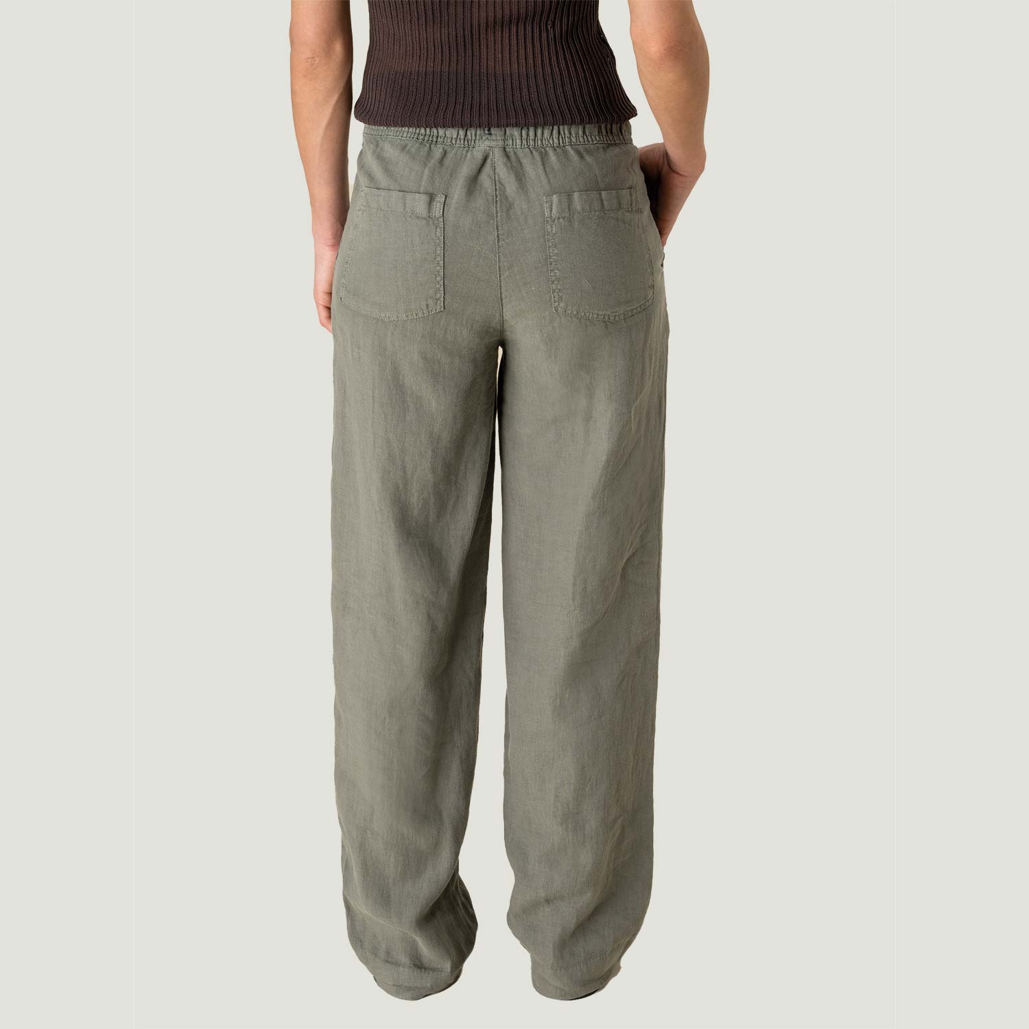 Relaxed Damen Leinenhose
