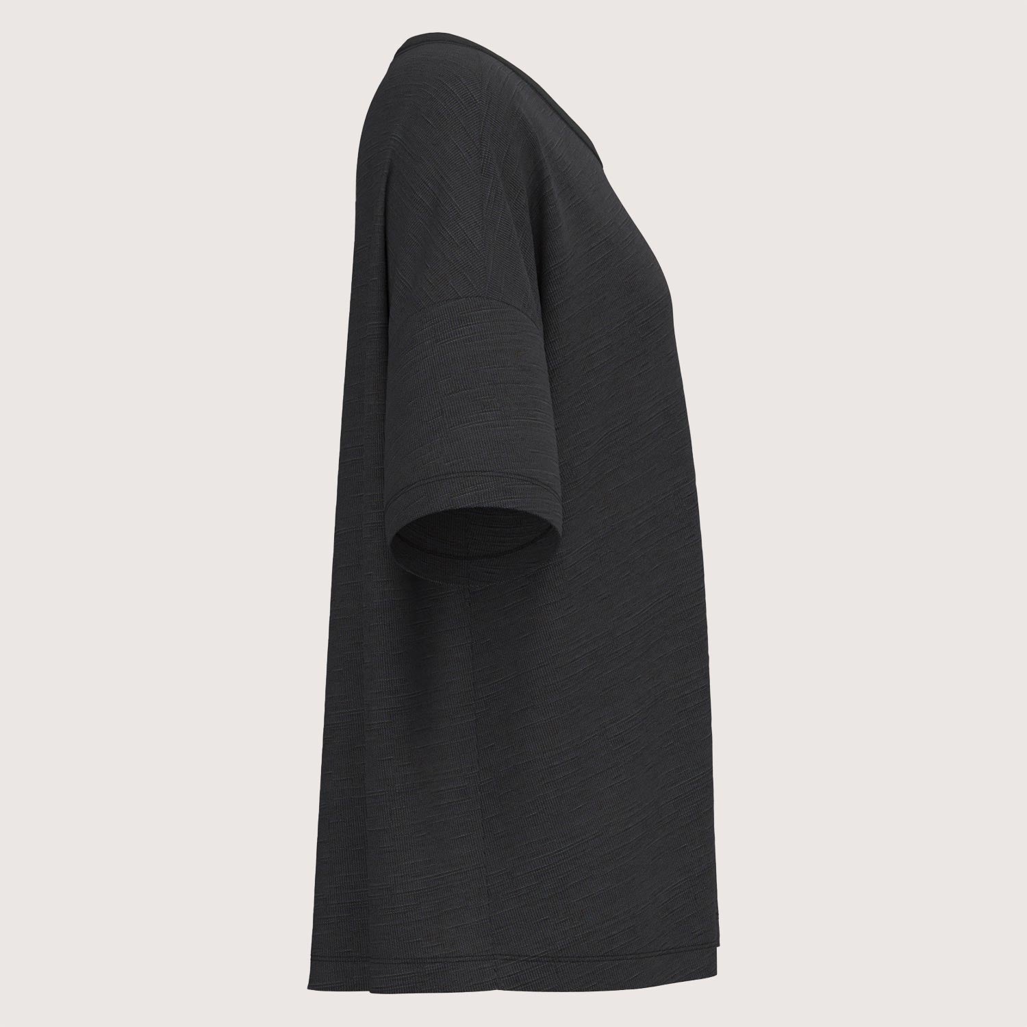 Oversized Slub T-Shirt Mid-Light