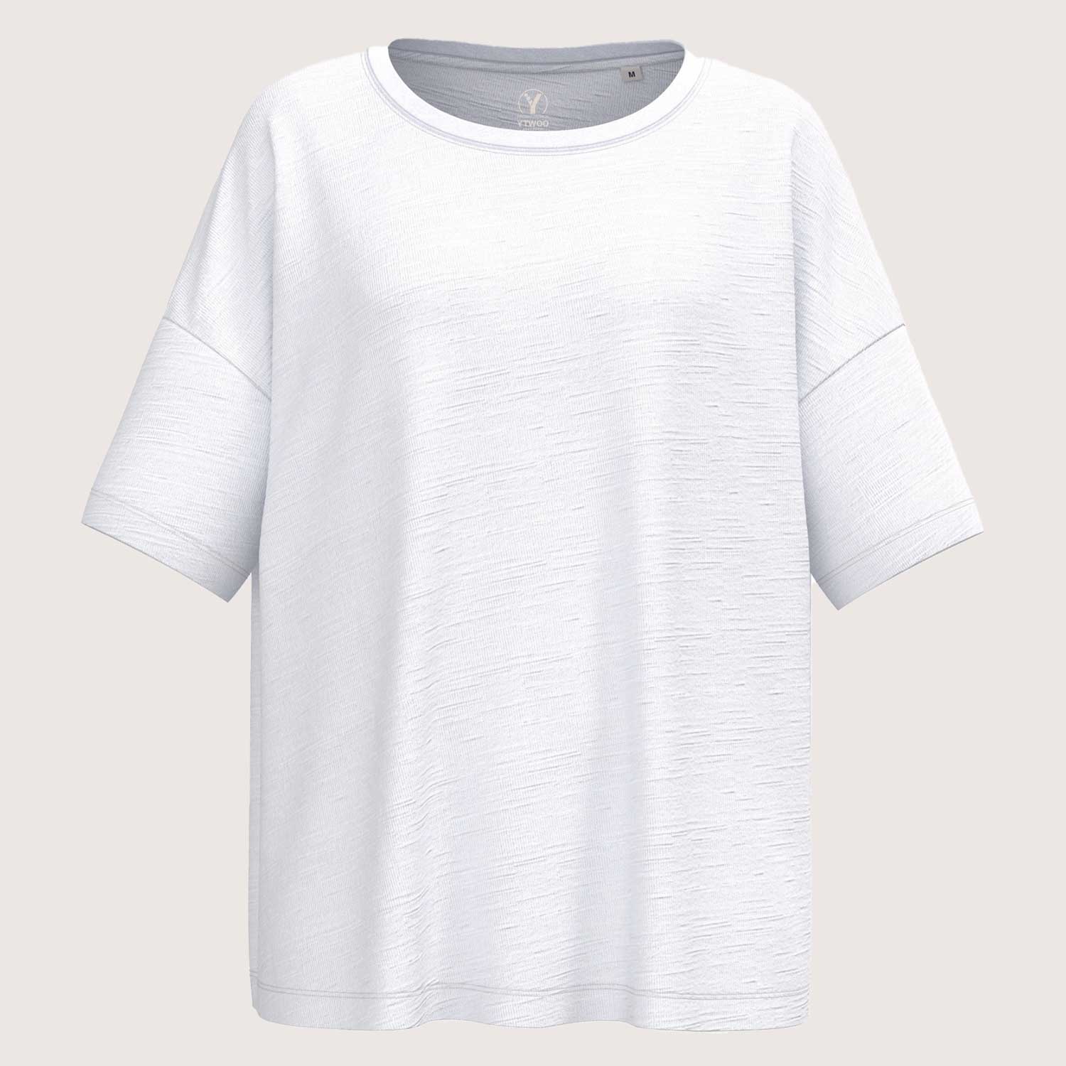 Oversized Slub T-Shirt Mid-Light