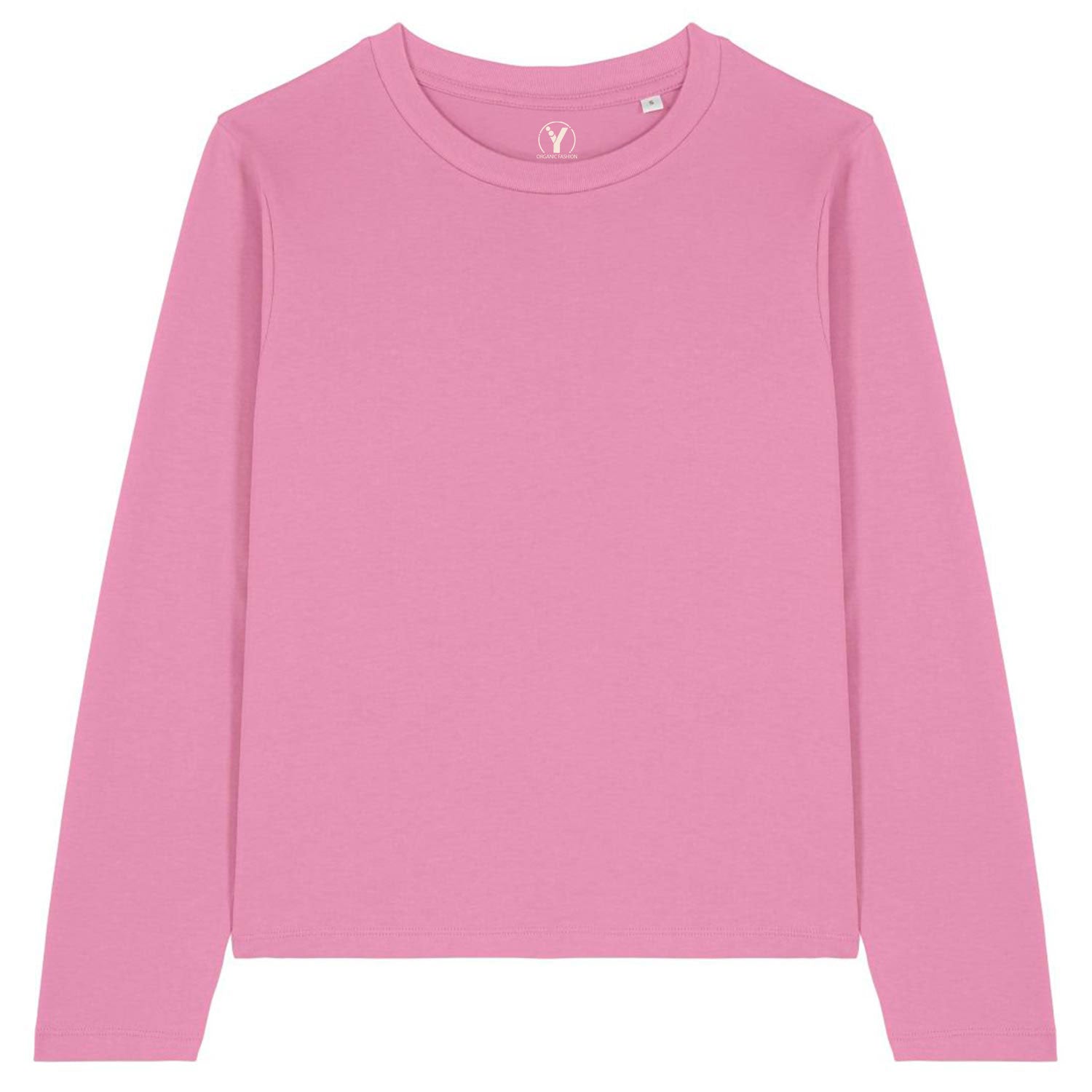 Basic Damen Langarmshirt aus 100% Biobaumwolle