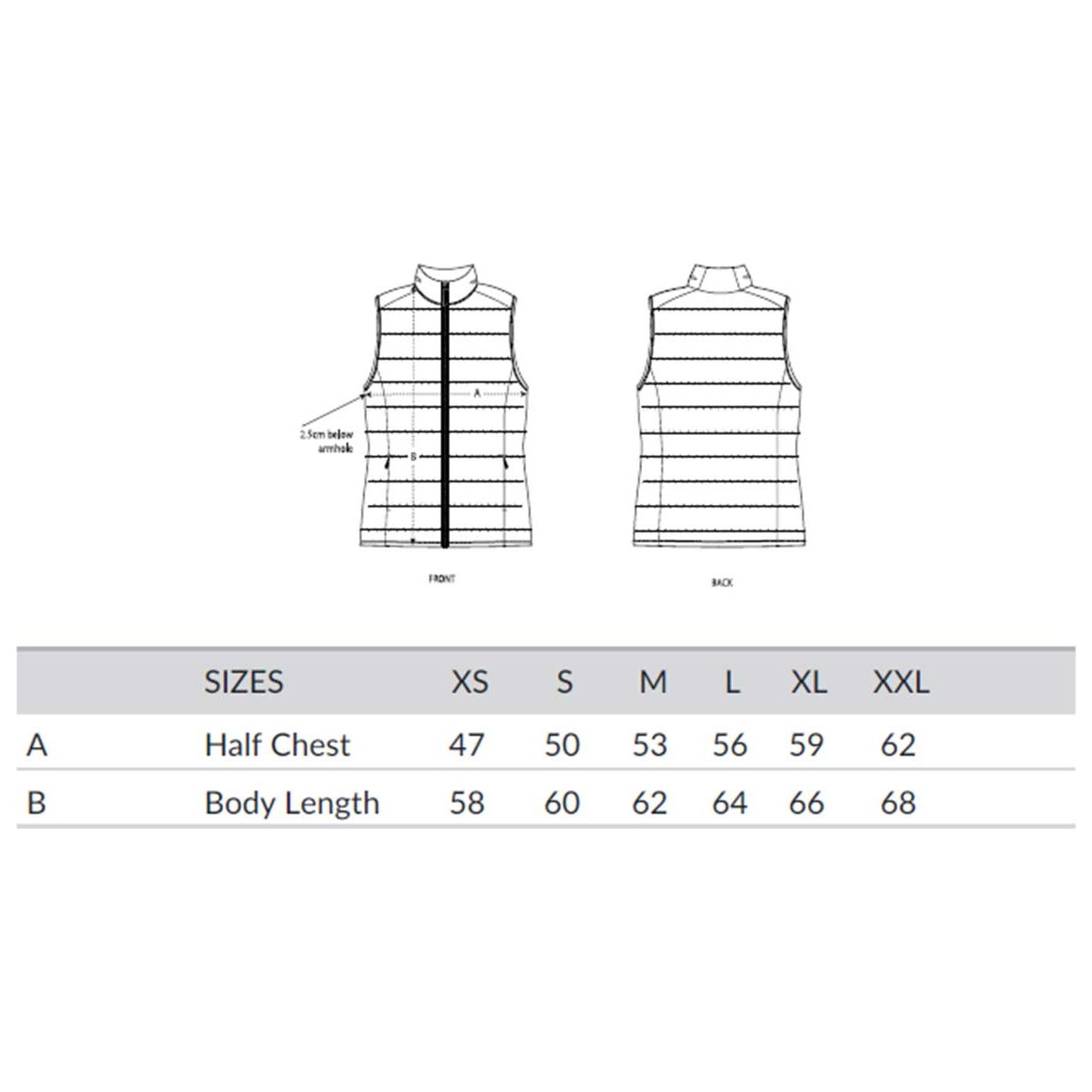 damen-weste-wool-like_Dark-Heather-Grey_sizeguide