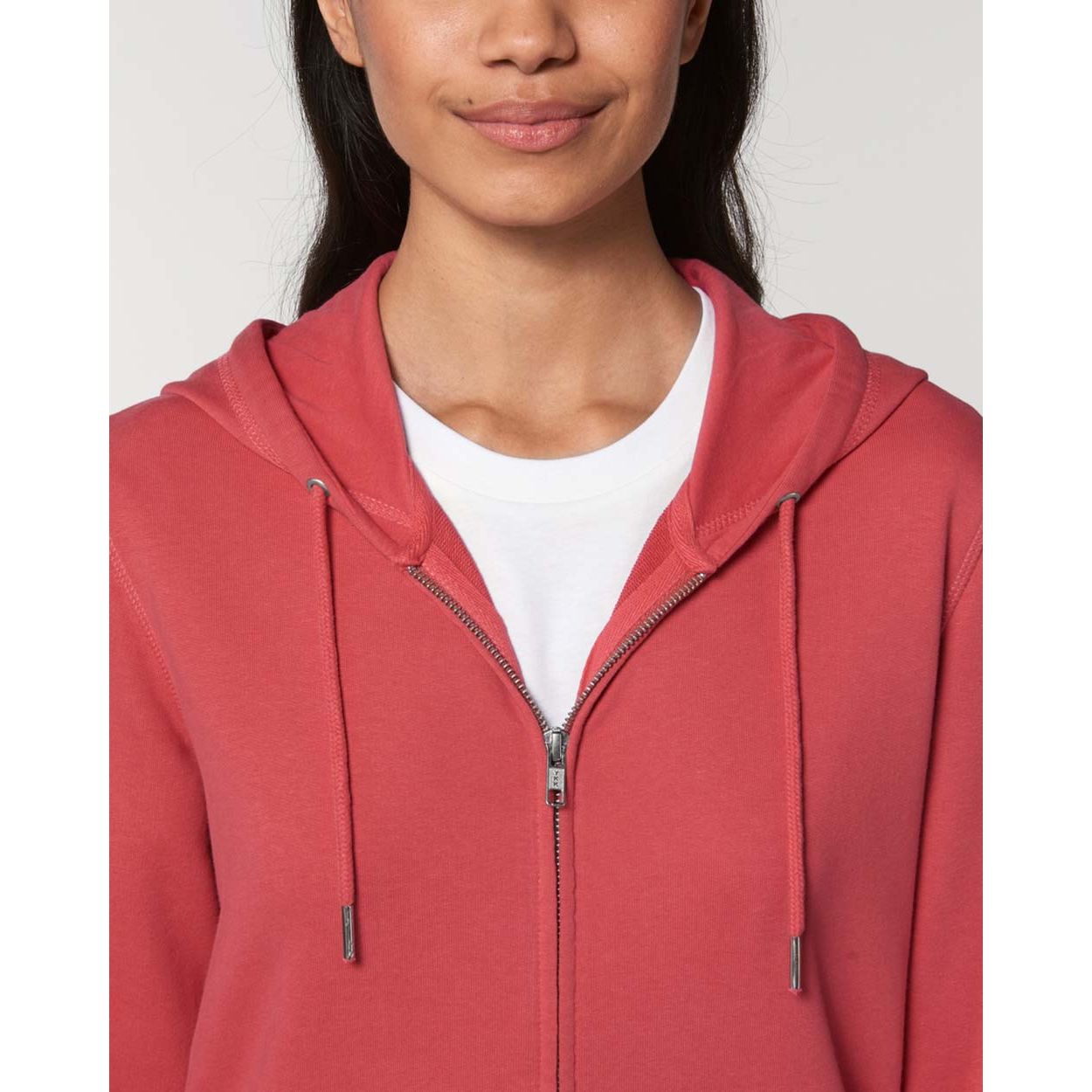hoodie-jacke-damen-herren-zipper-fair-wear_Carmine_Red_5