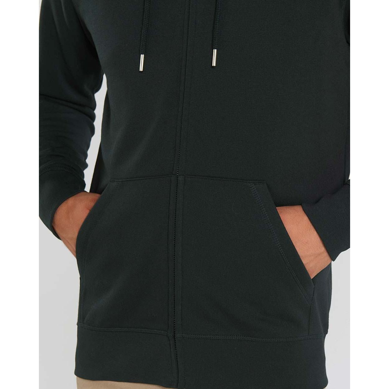 hoodie-jacke-damen-herren-zipper-fair-wear_Black_5