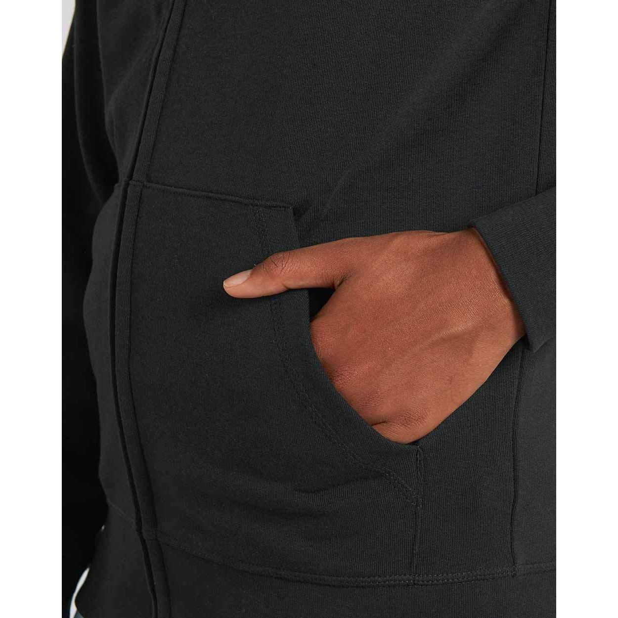 hoodie-jacke-damen-herren-zipper-fair-wear_Black_3