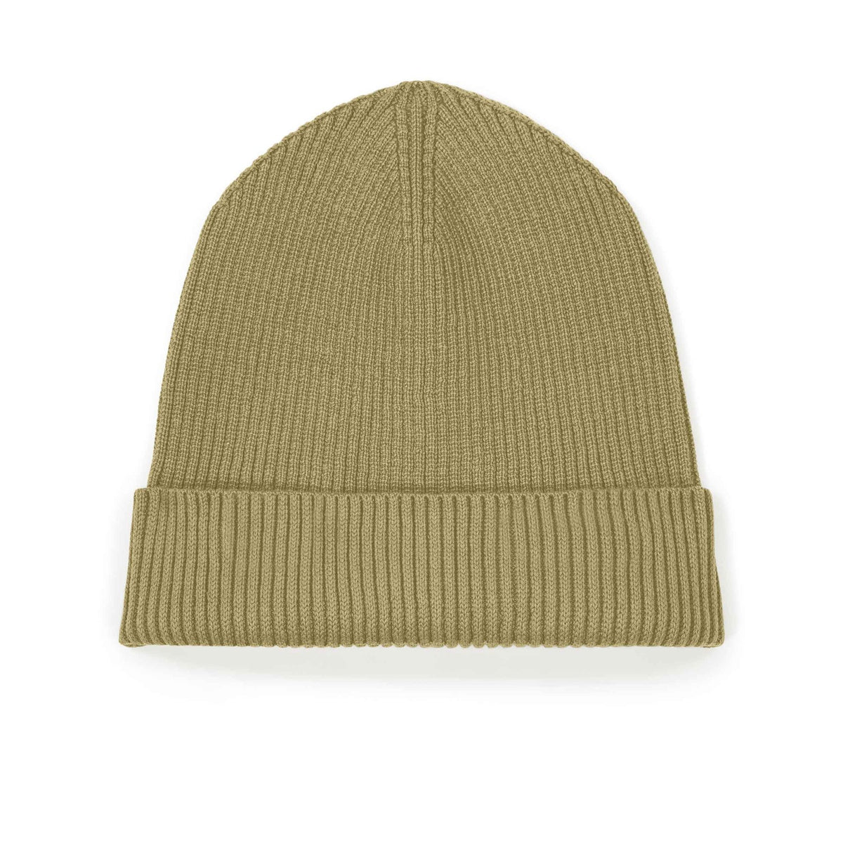 Unisex Docker Beanie Faded Olive – Produktansicht vorne