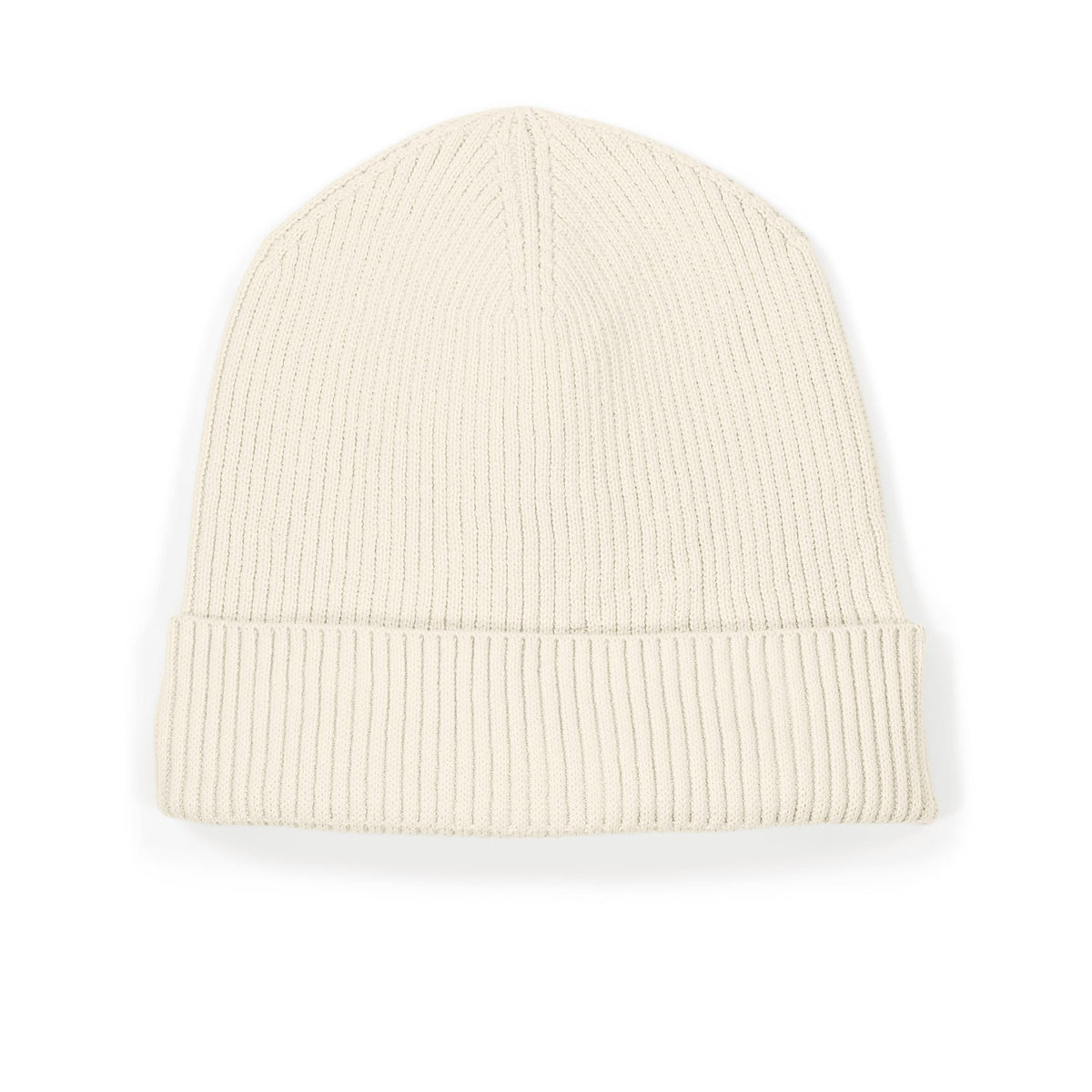 Unisex Docker Beanie Natural – Produktansicht vorne